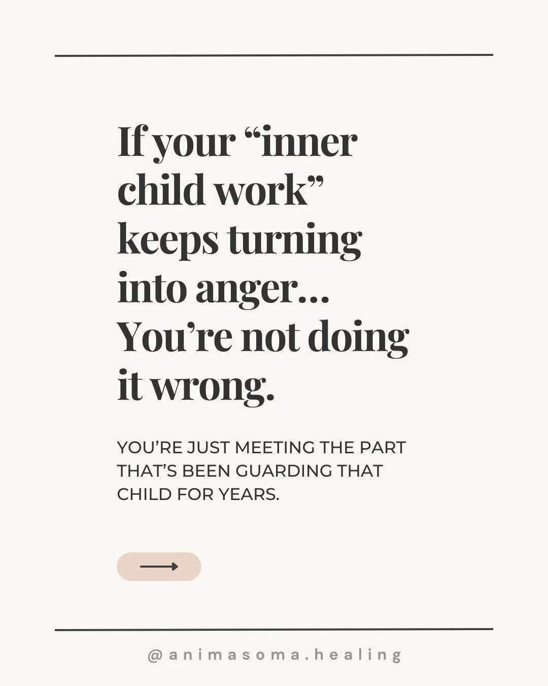 If your inner child work keeps bringing up anger instead of softness&hellip; that&rsquo;s not resistance.
That&rsquo;s a protector part stepping in.

These parts learned to guard your younger self with everything they had.
Rage, frustration, shutting