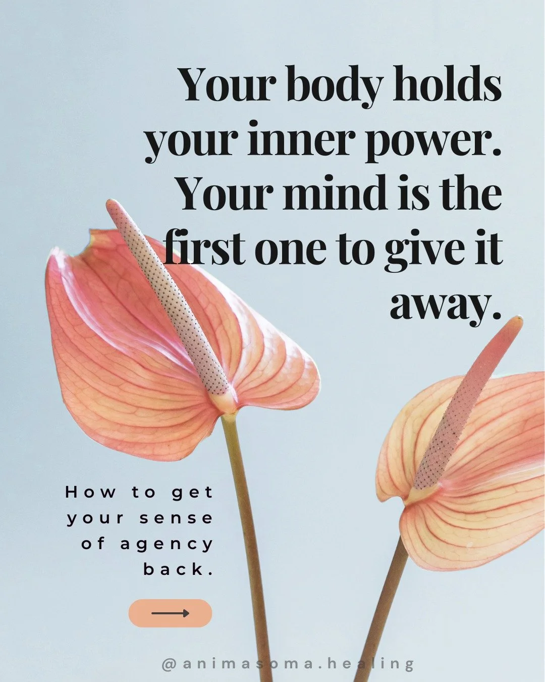 Your body is not here to store old pain.
It is here to let life pass through.

When emotions stay frozen in the body, the mind often turns to control to feel safe.

But your power was never in control.
It lives in your body, your intuition, your inne