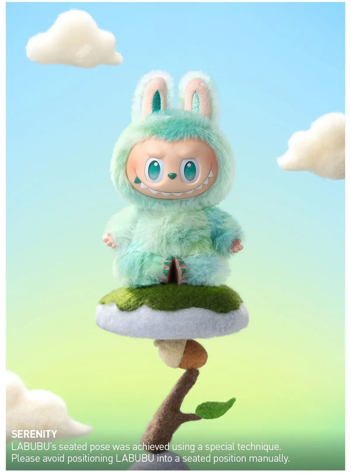 LABUBUラブブ Big into Energy HOPE SERENITY Pop Mart Labubu The Monsters Big into Energy Series Serenity