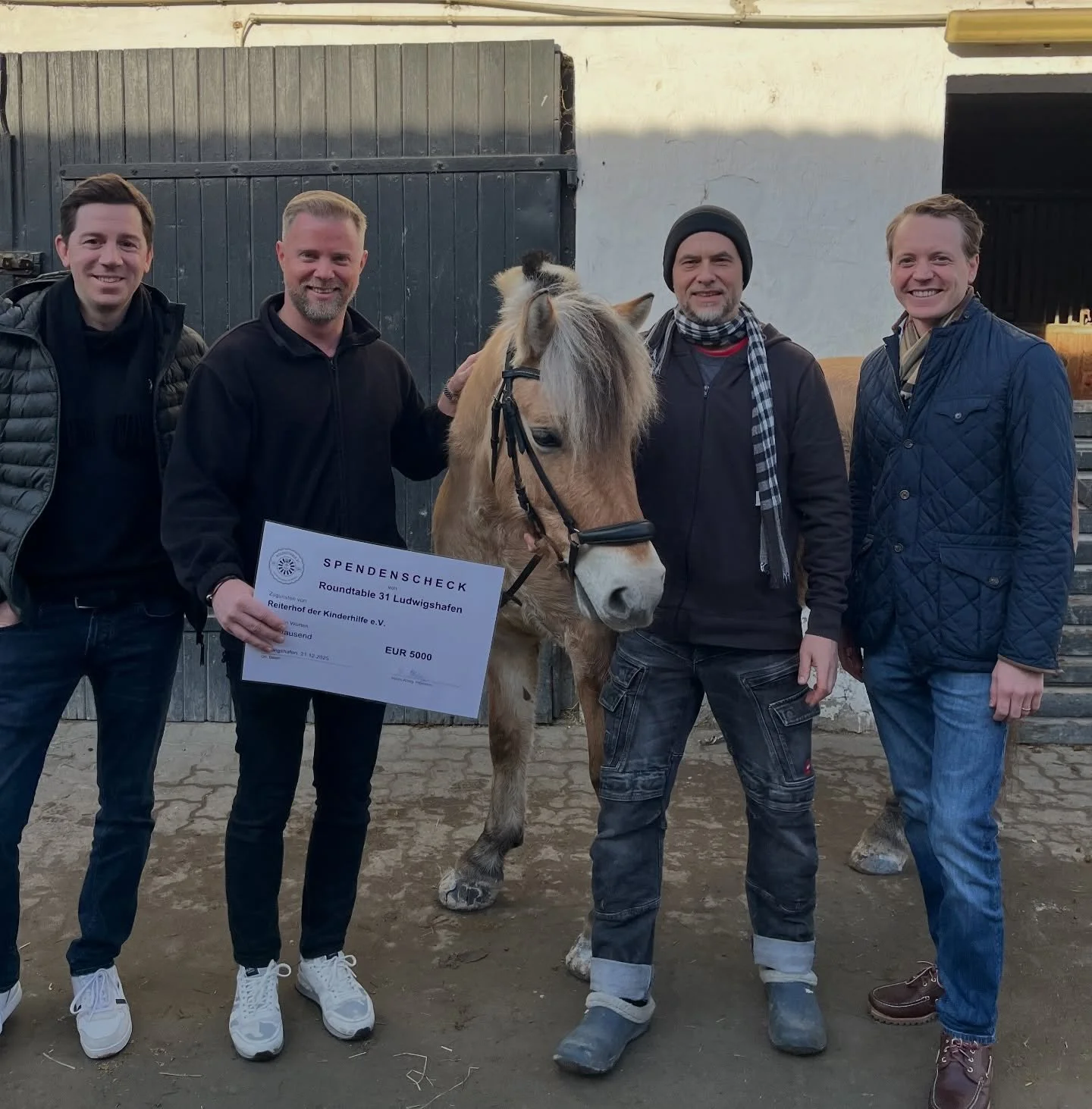 Wir danken dem @roundtable31ludwigshafen f&uuml;r die jahrelange gute Zusammenarbeit. Durch Spenden und Arbeitseins&auml;tze haben sie ma&szlig;geblich dazu beigetragen, dass wir unsere Arbeit so durchf&uuml;hren konnten und k&ouml;nnen, wie es aktue