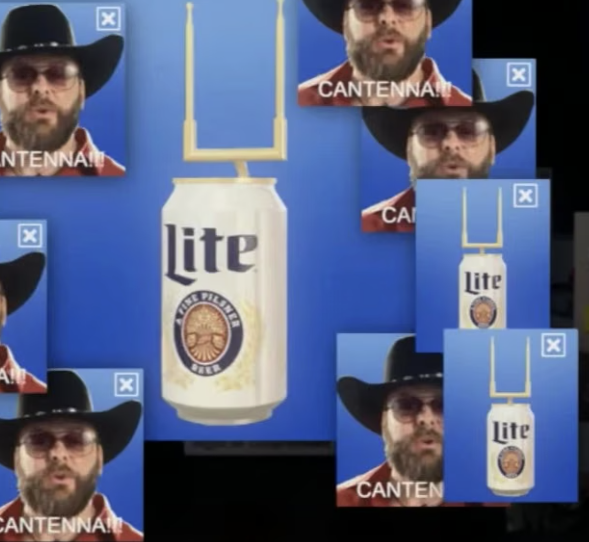Miller Lite Cantenna