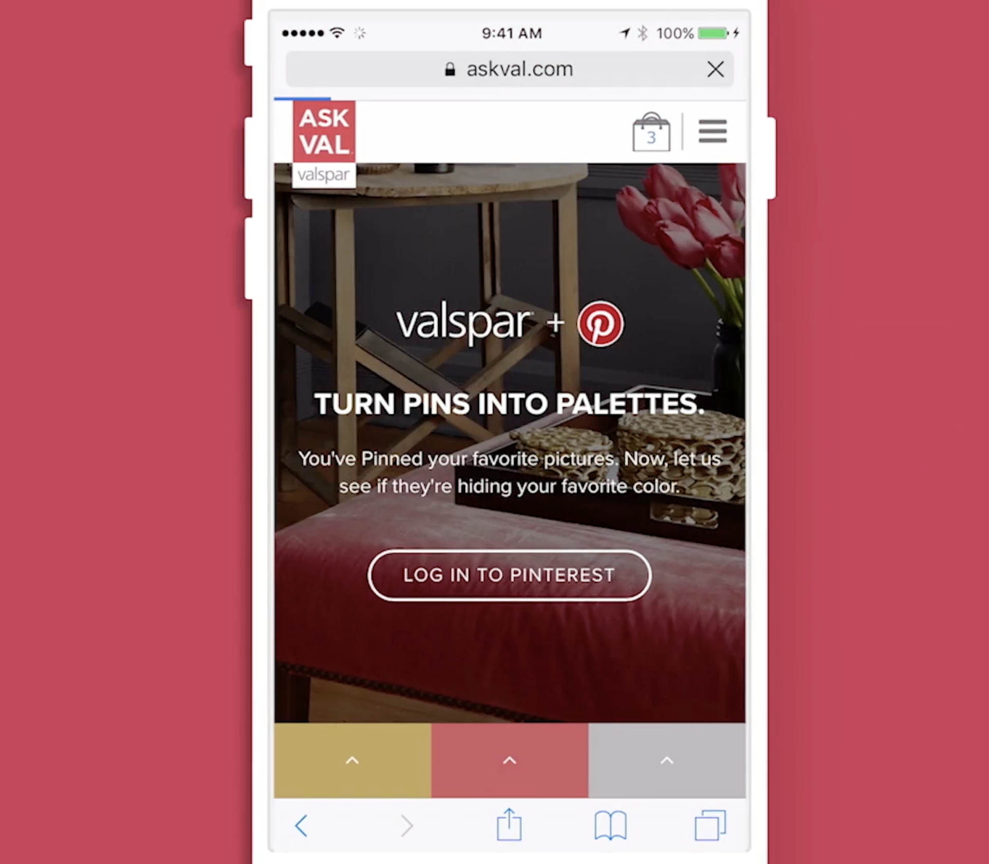 Valspar Pinterest Analyzer