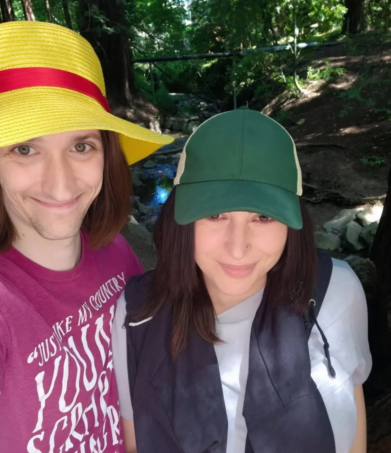 We went up to Mill Valley to see some Redwoods!