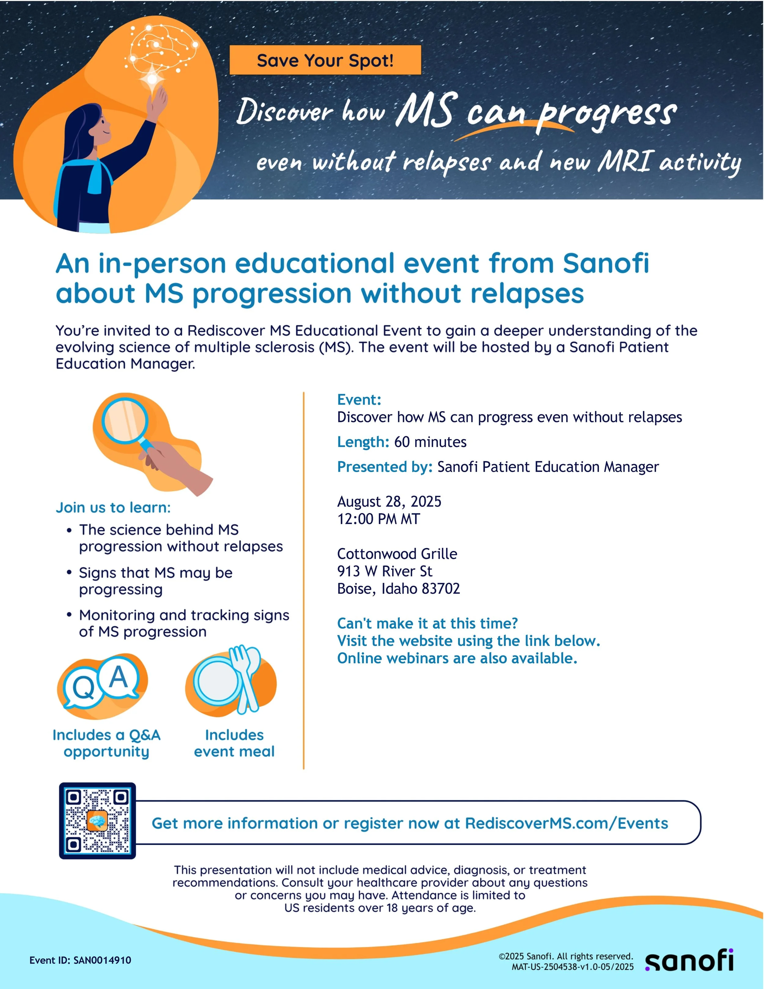 Sanofi Lunch @ Cottonwood Grille