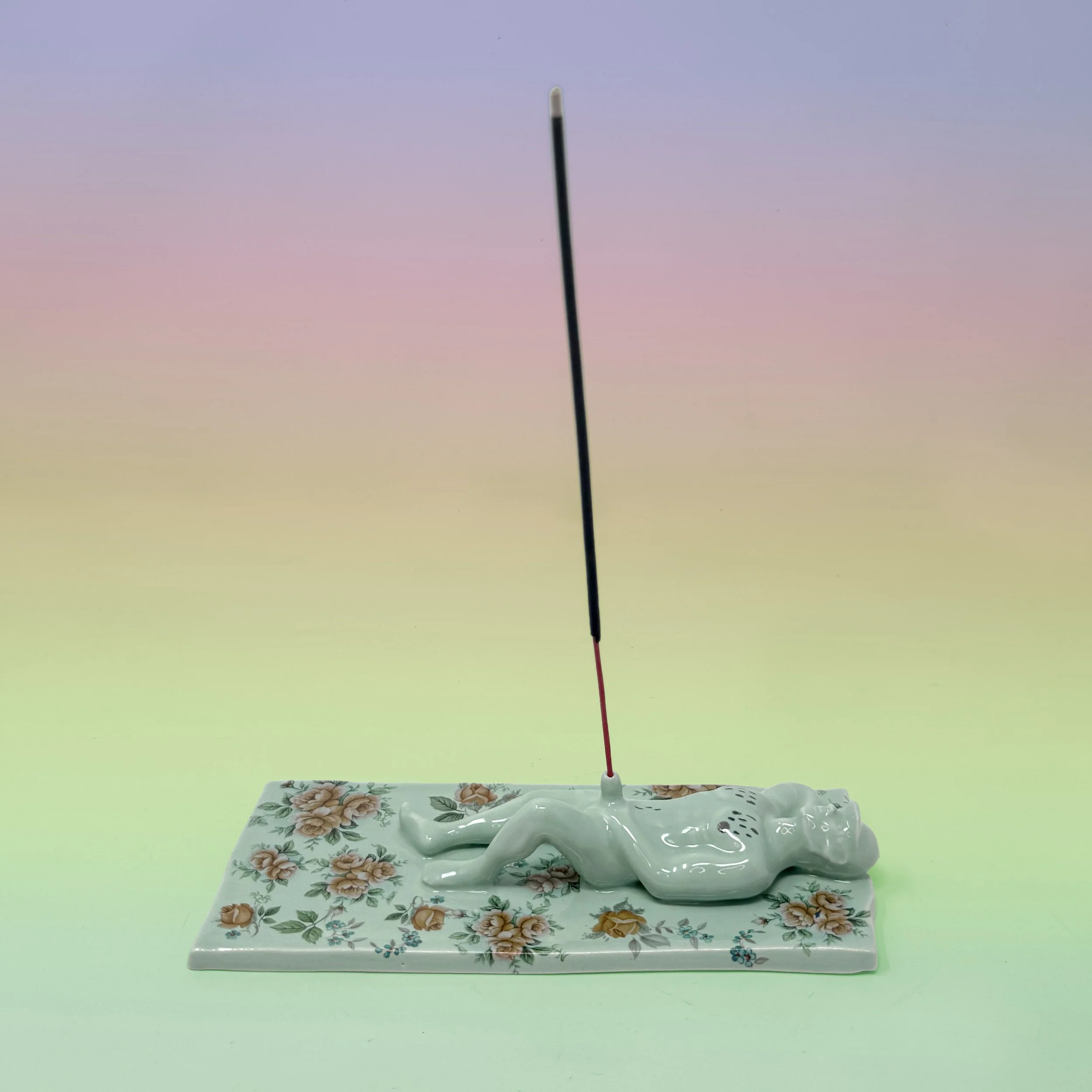 Pool Boy Incesnse Holder Floral Aqua Back copy.jpg