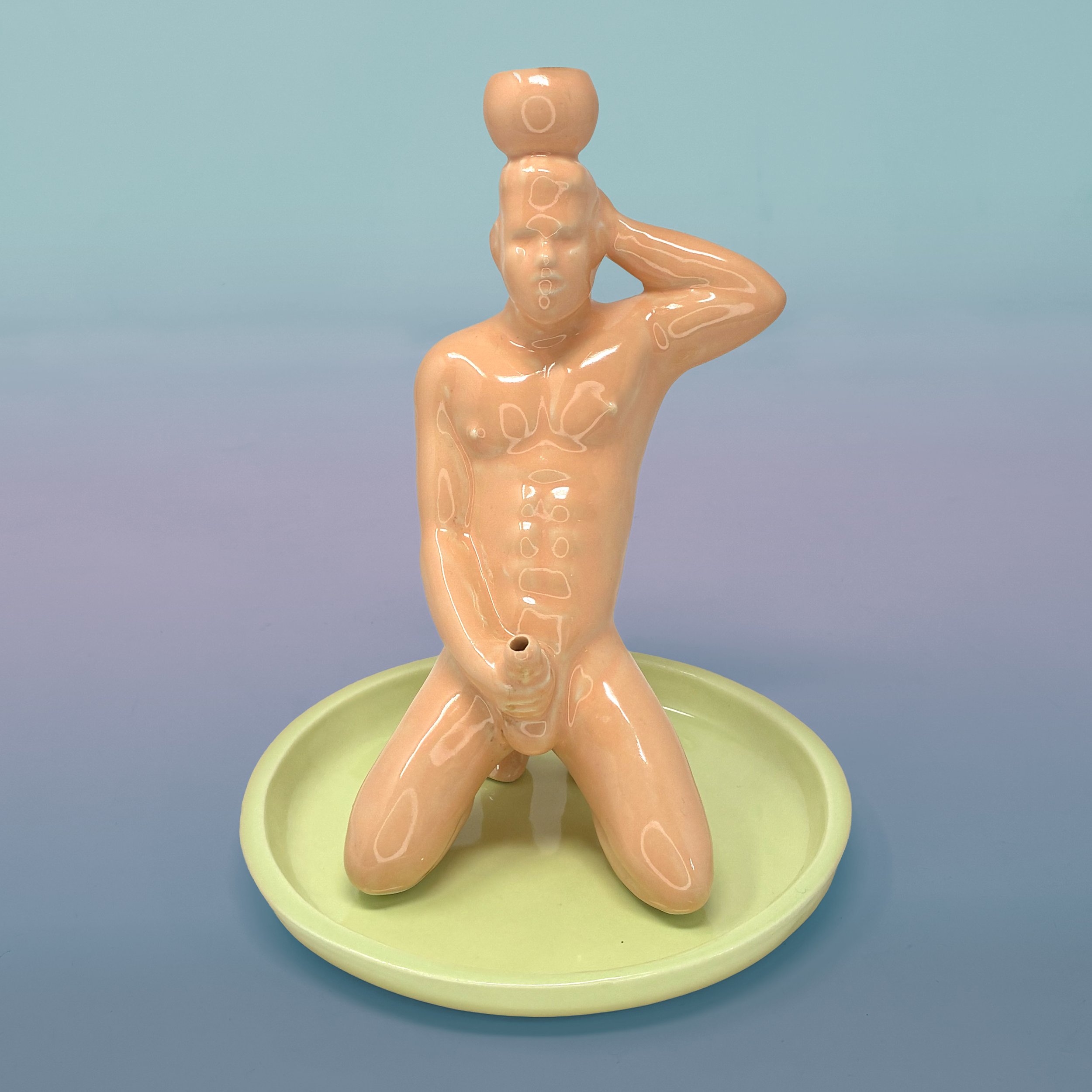 Smokeshow Incense Holder Peach copy.jpg