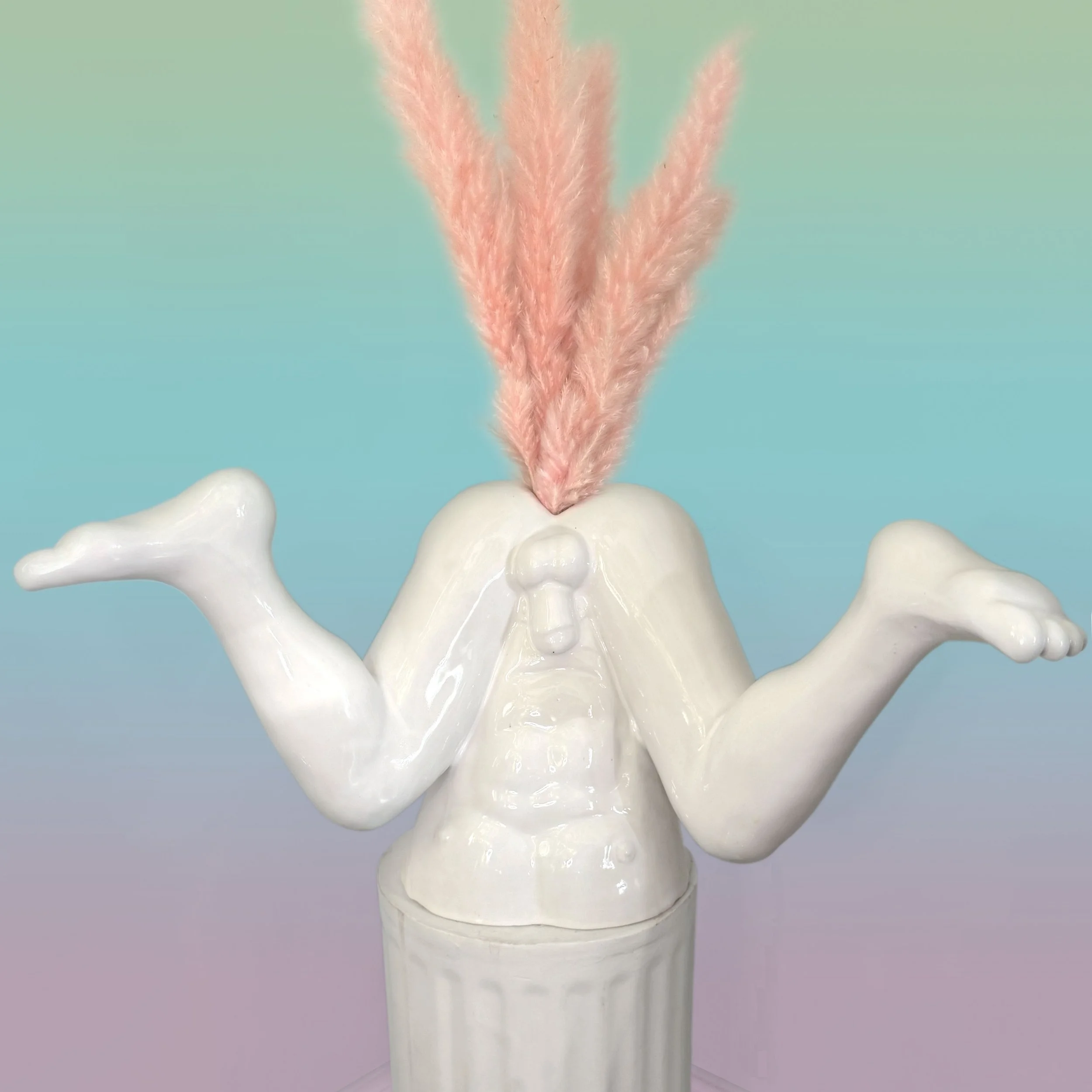Upside Down Bro Vase