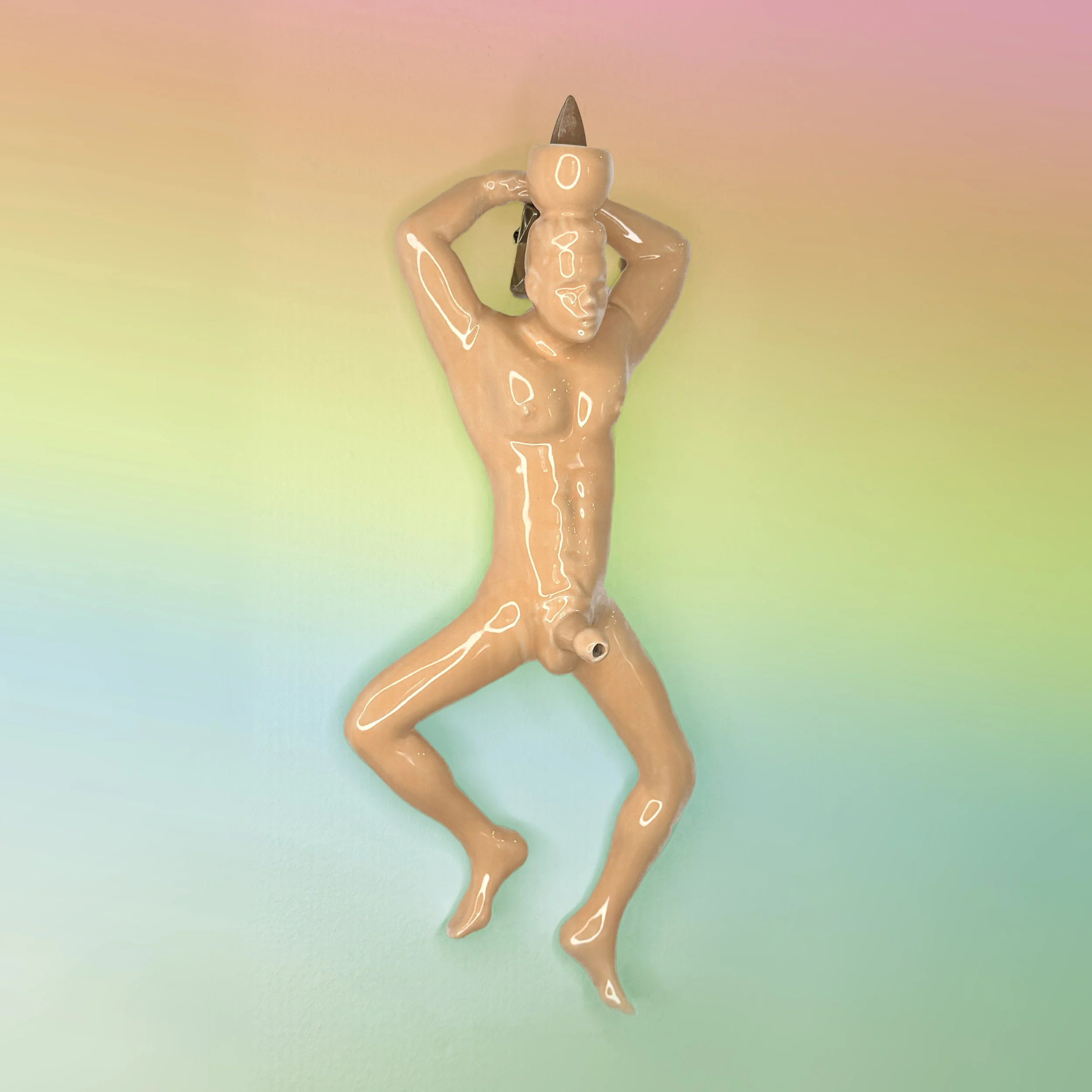 Wall-Hanging Incense Holder Party Buddy Orange.jpg