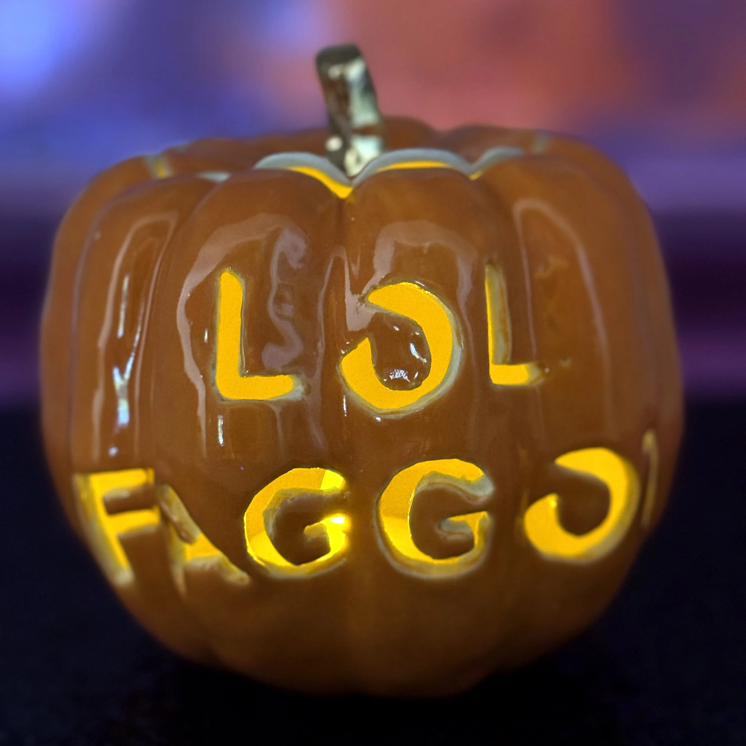 Small Jack'off Laterns - Lol Faggot Large Lettering (Dark).jpg