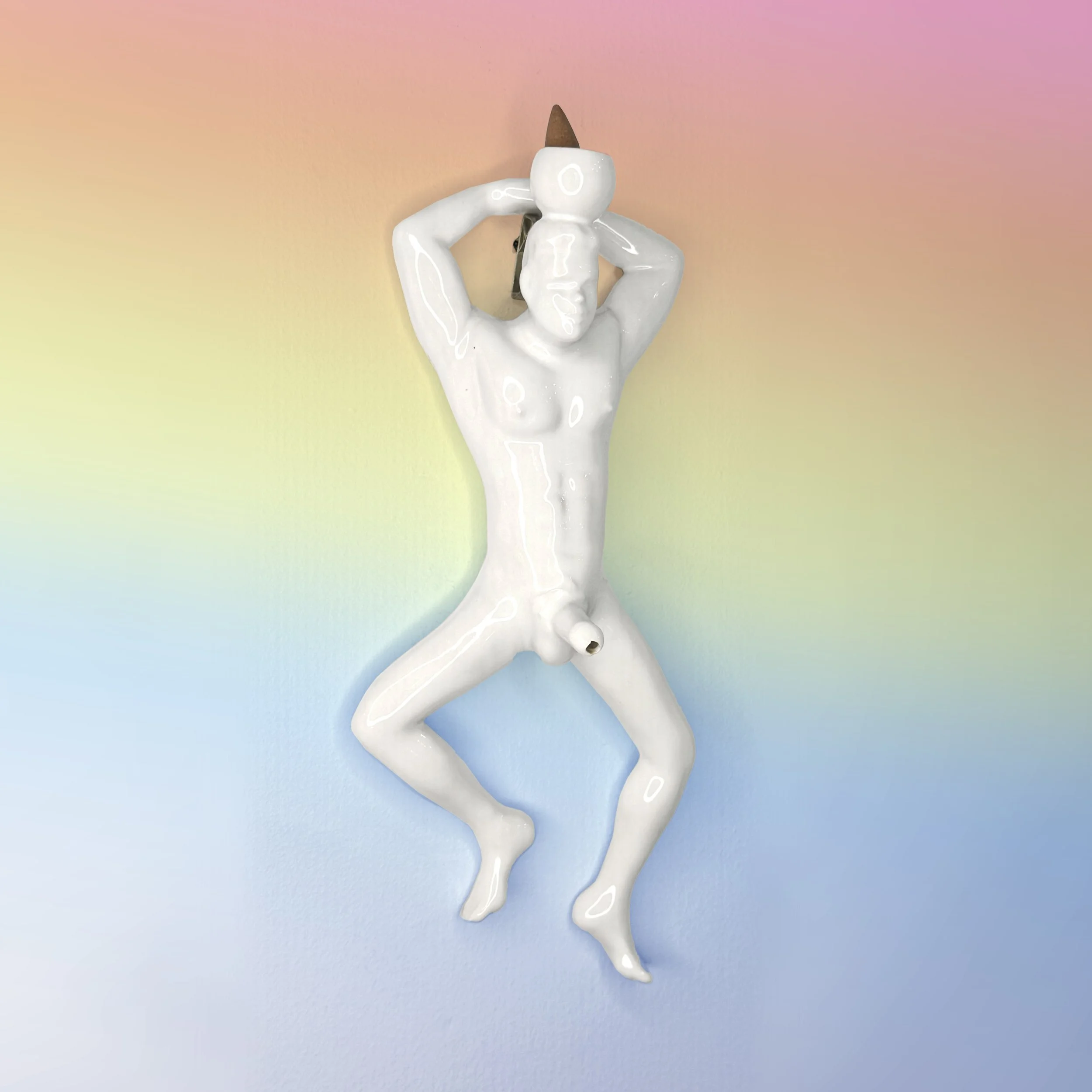 Wall-Hanging Incense Holder Party Buddy White.jpg
