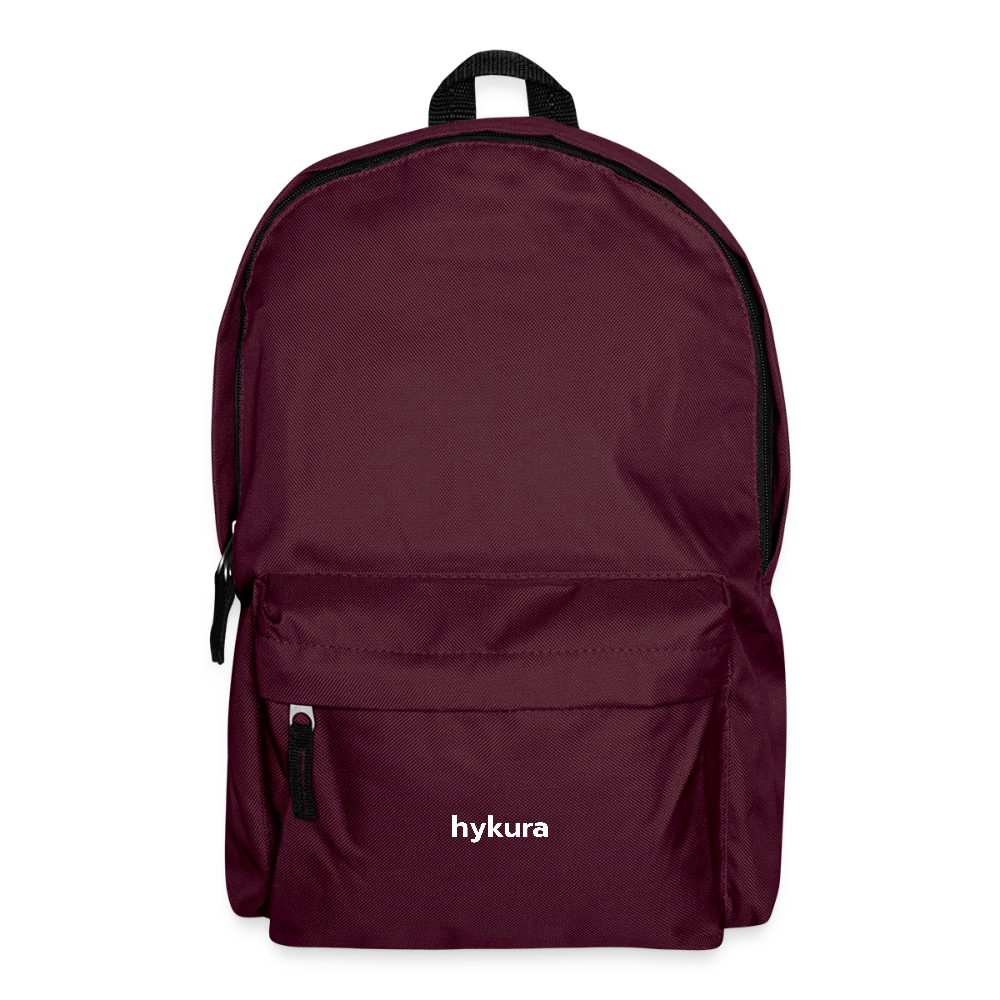 Made in burgundy, the Hykura Venture Pack offers secure zipped compartments and a headphone opening for easy access to your tunes on the go.