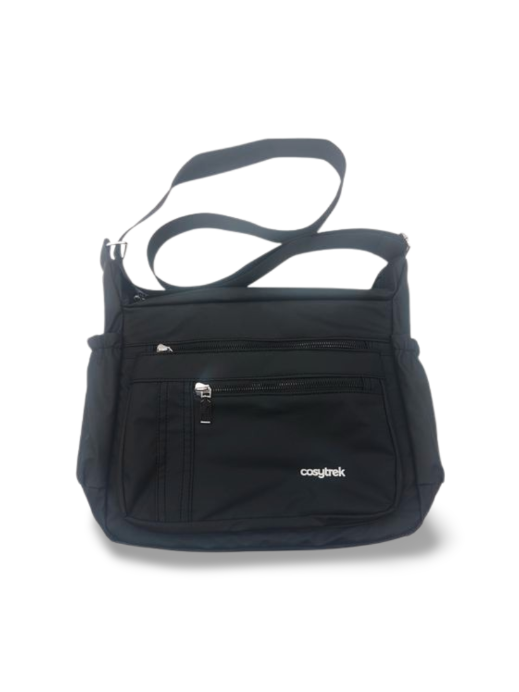 hykura waterproof splashproof crossbody bag black