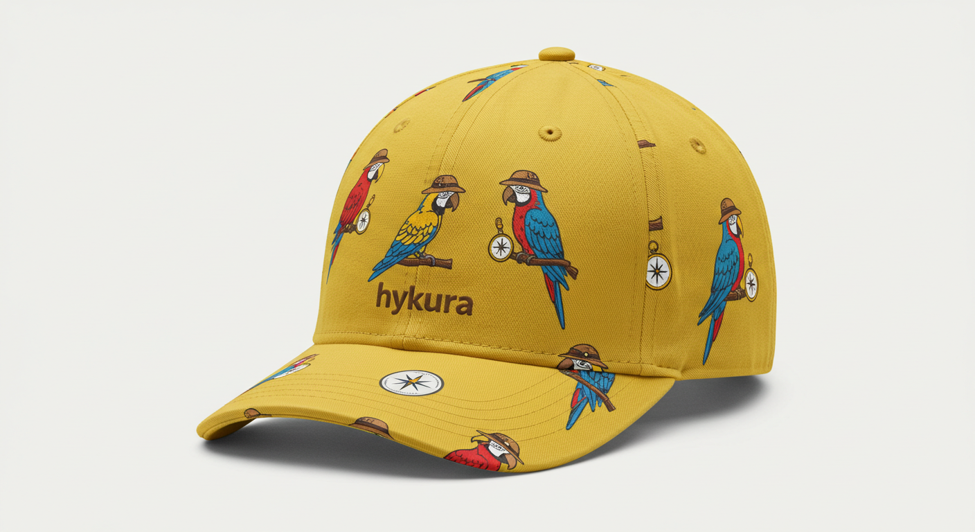 Hykura Parrot Explorer Baseball Cap