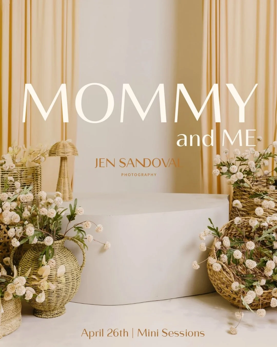 It&rsquo;s that time of year, my annual Mommy &amp; Me Event is here! This is your chance to pause, be present, and celebrate the beautiful bond between you and your children. Tap the link in my bio to reserve your time slot. I can&rsquo;t wait to se