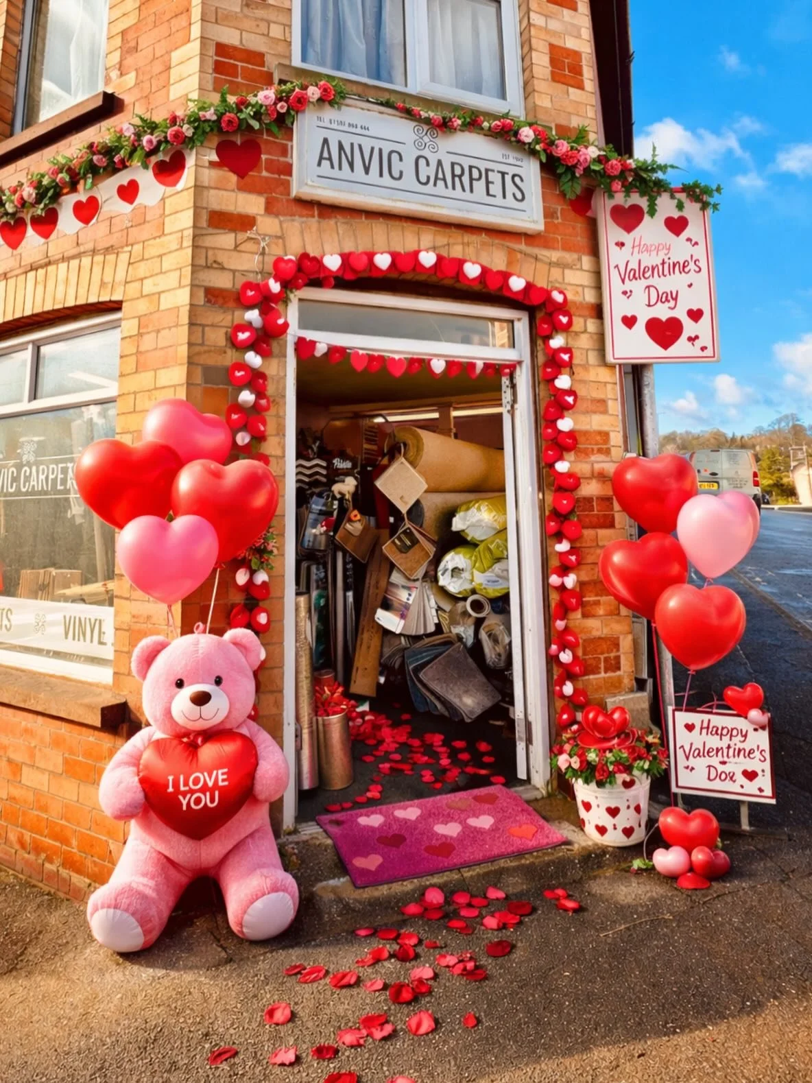 Well. You should always be transparent if you&rsquo;re using an AI image right? Pretty sure in this case it&rsquo;s obvious 😂 

I&rsquo;m more excited about the REAL BLUE SKY. Here until 12 today then maybe the beach? 

Happy kissy kissy day lovely 