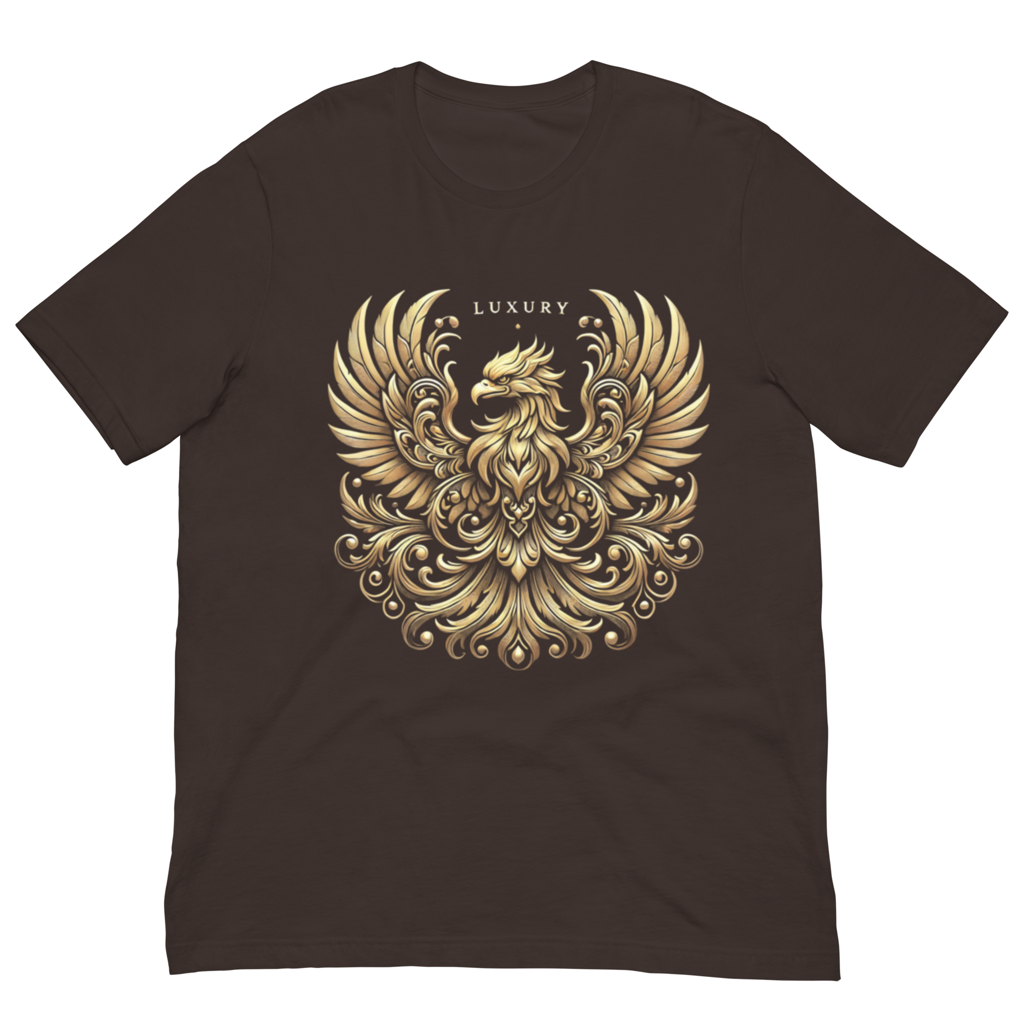 unisex-staple-t-shirt-brown-front-67e31e9d56424.png