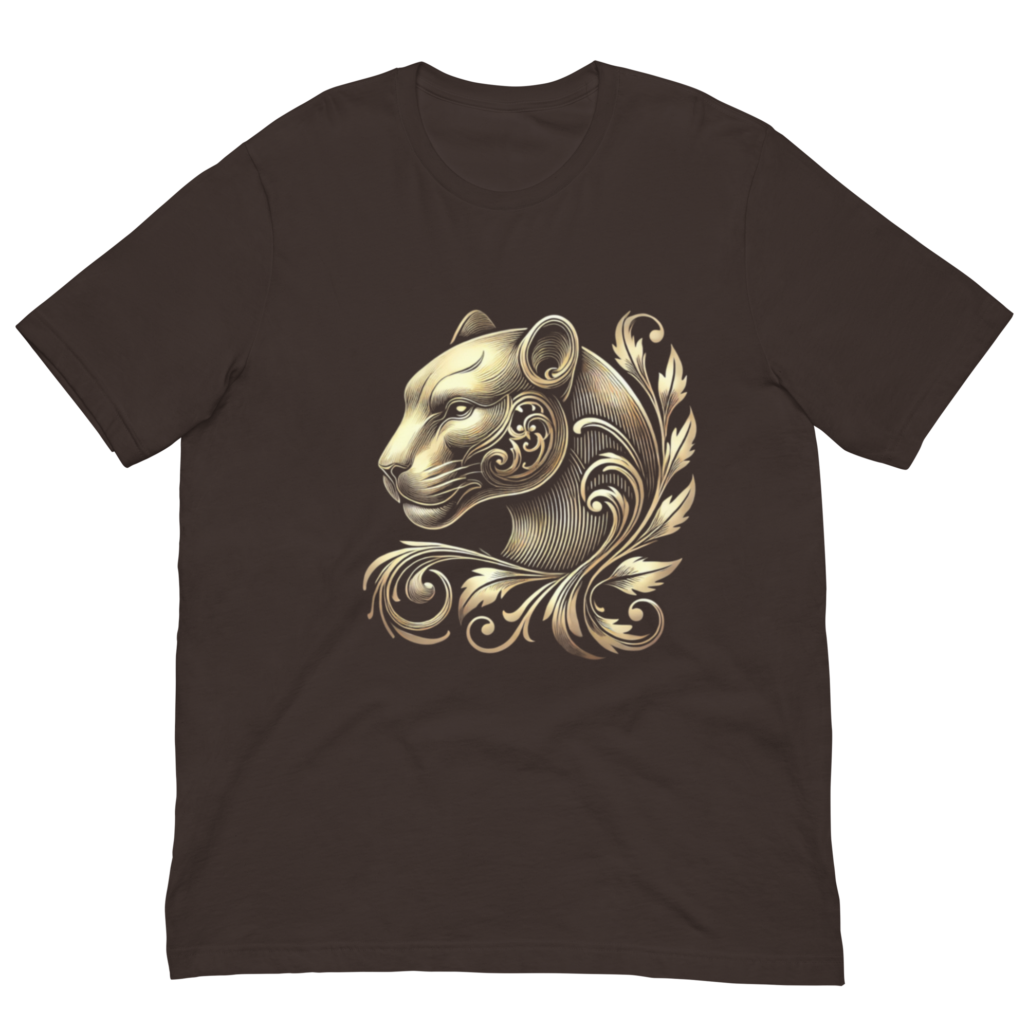 unisex-staple-t-shirt-brown-front-67e322d573357.png