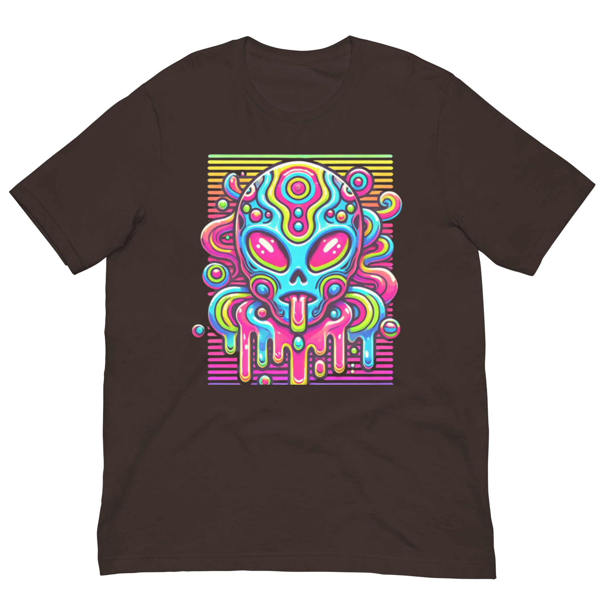 unisex-staple-t-shirt-brown-front-67e3bbb5db729.png