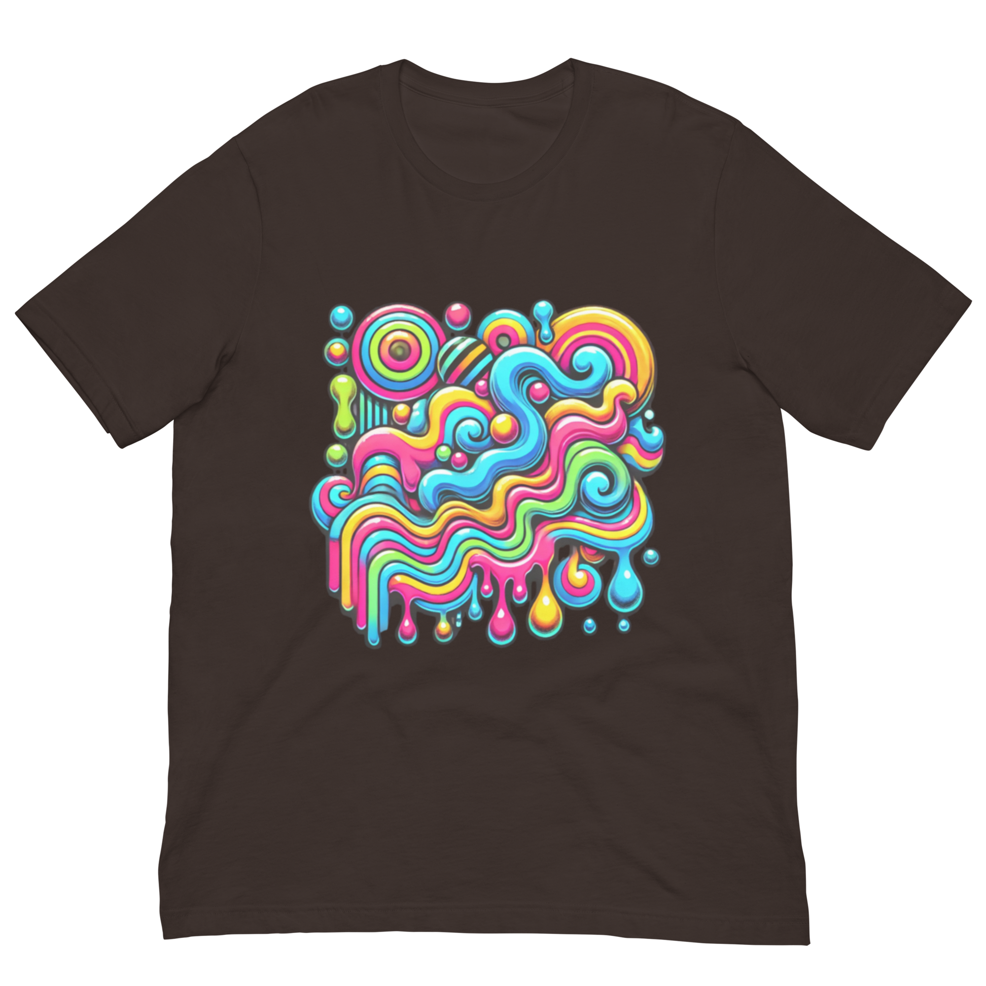 unisex-staple-t-shirt-brown-front-67e3bd11212d9.png