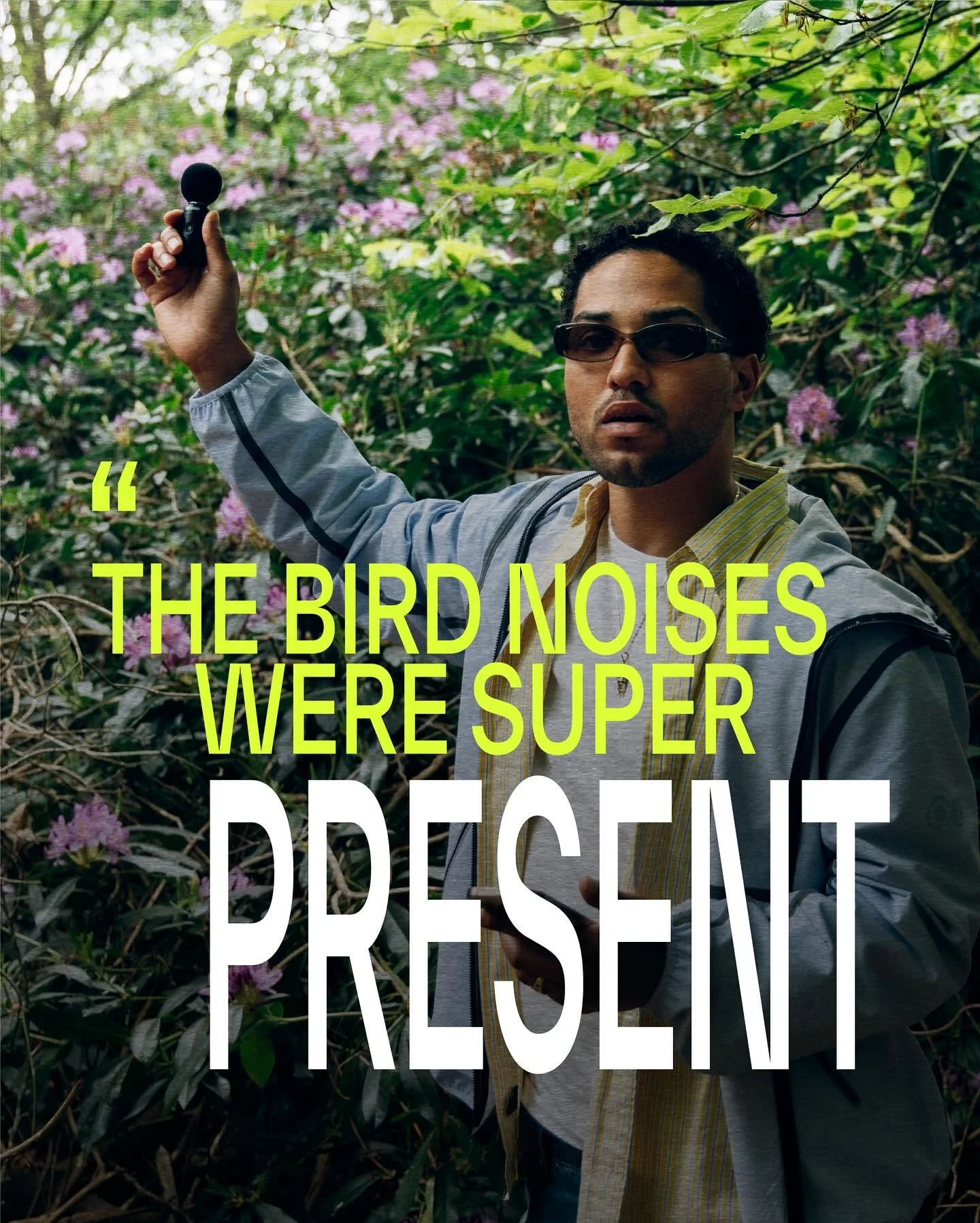Ever thought about making a beat with Nature? You can. And you should.