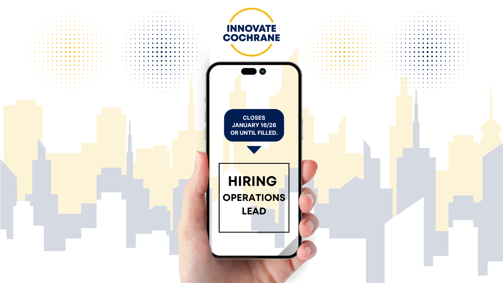 Hiring - Operations lead 