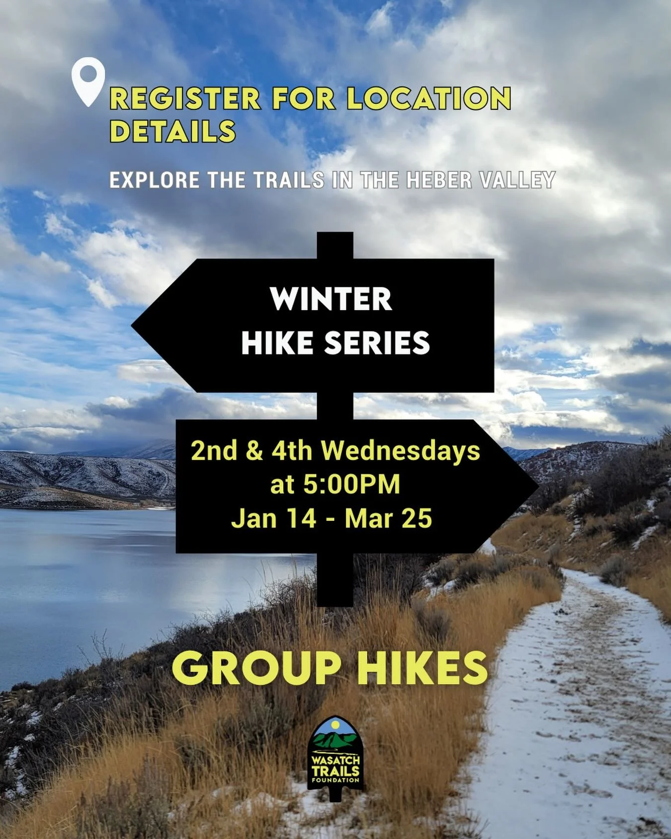 Looking for a way to move your body and connect with fellow like-minded trail enthusiasts? We&rsquo;ve got it! Join us for two hikes a month where we will explore different trail areas and chat about&hellip;you guessed it! TRAILS! Please register usi