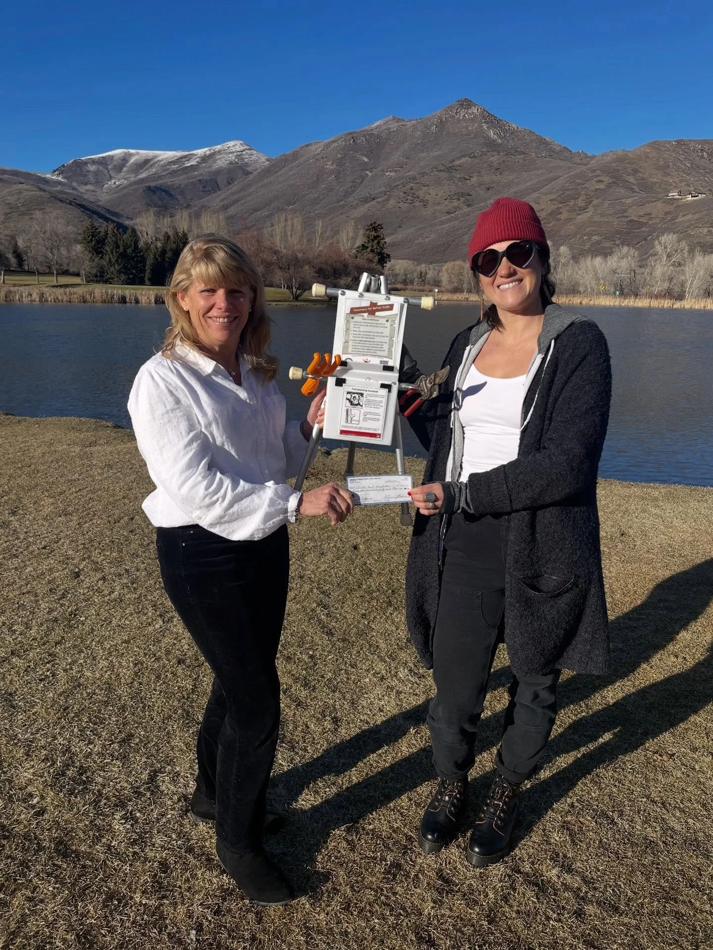 We are so grateful for our FRIENDS! @friendsofwasatchstatepark donated over $3,000.00 to the Wasatch Trails Foundation for some much need tools and trail equipment. This donation was made possible by a generous contribution from the Rizley family. Le