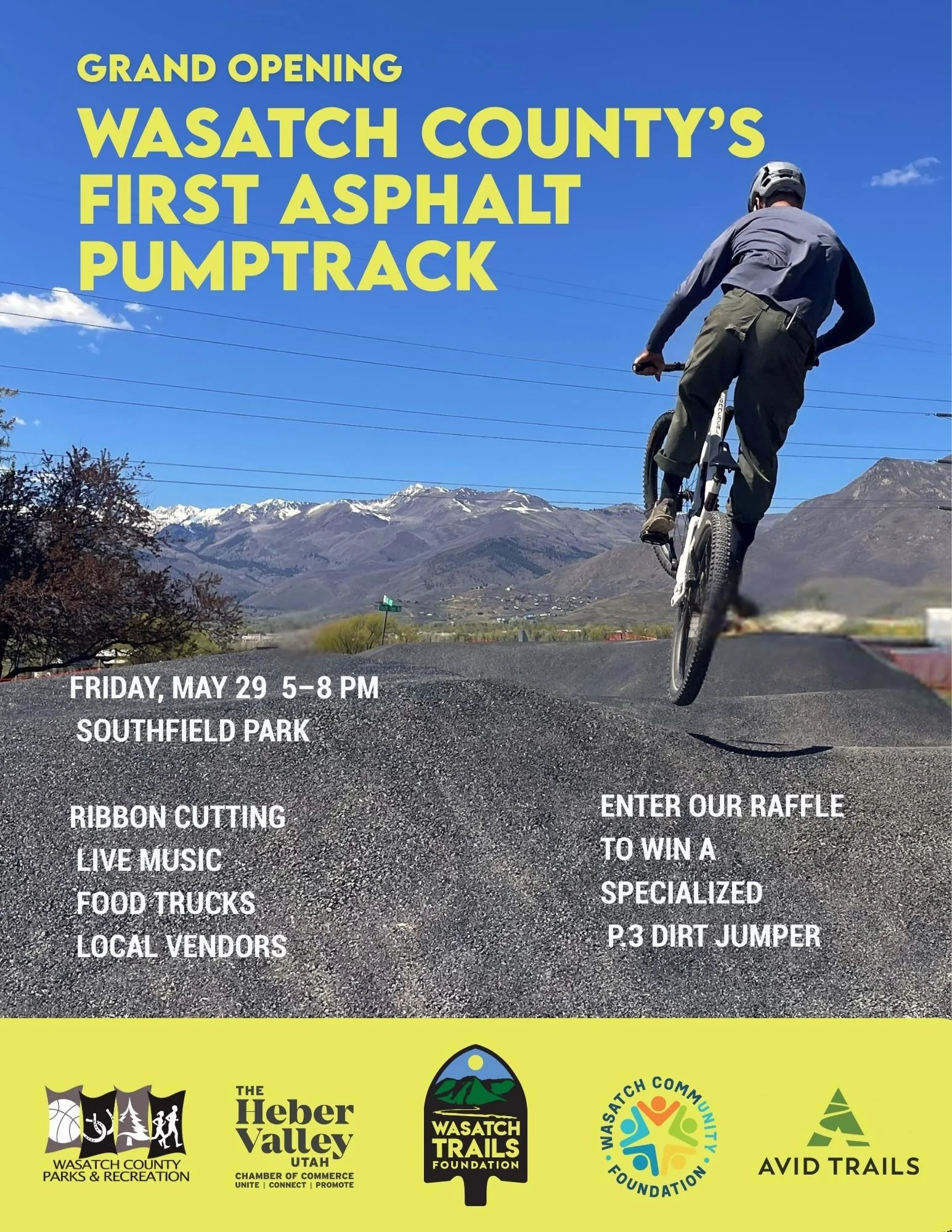 Ribbon Cutting - Southfield Park All-Wheels Pumptrack
