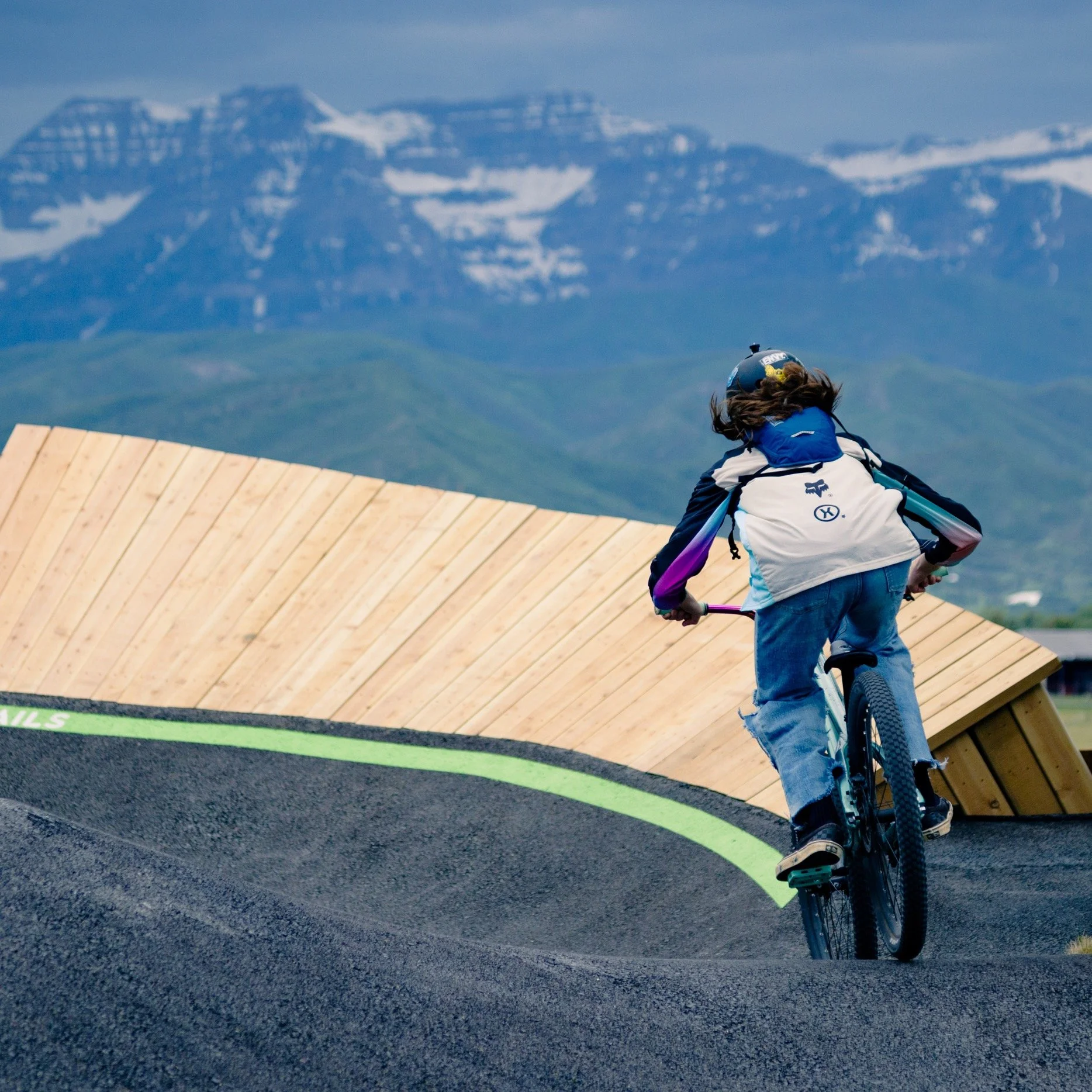 A MASSIVE thank you to the community and our partners for coming out last Friday to the Pump Track Ribbon Cutting 👏👏

We had so much fun watching everyone rip the track on opening day! Keep shredding away this summer, and tag us because we love to 