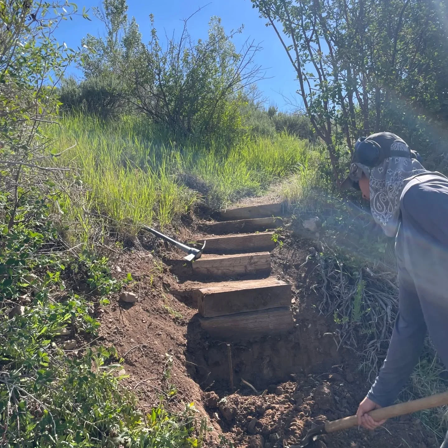 The trail crew finished restoring a section of the Wallsburg Trail recently 🙌

The section of trail from Sailboat Beach to the law enforcement dock parking lot is buffed out and ready for trail users to enjoy! They also did some much needed rock wor
