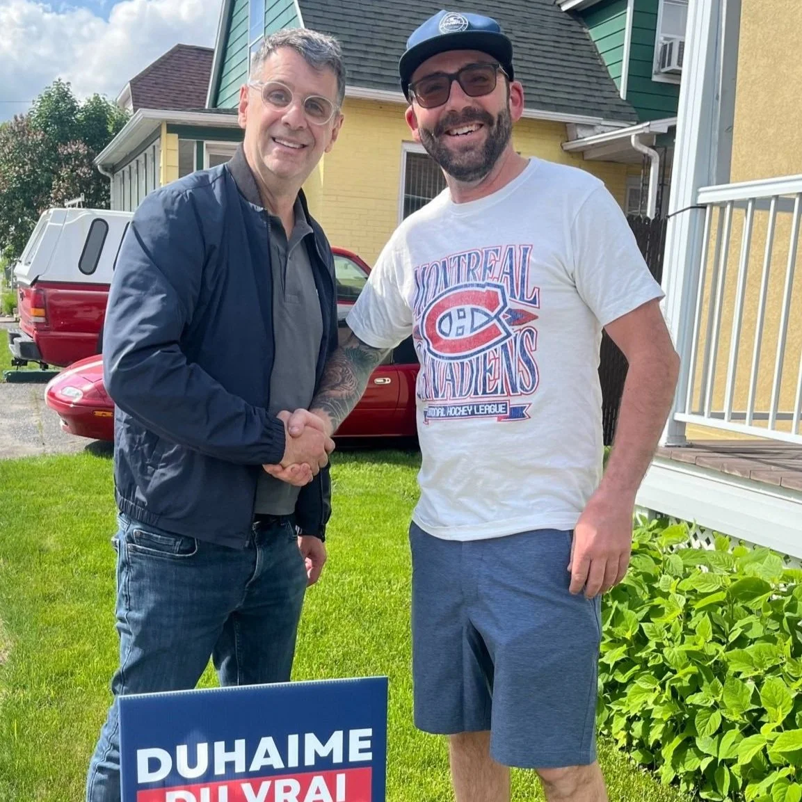 Conflit public entre Éric Duhaime et son ex-directeur général Raffael Cavaliere