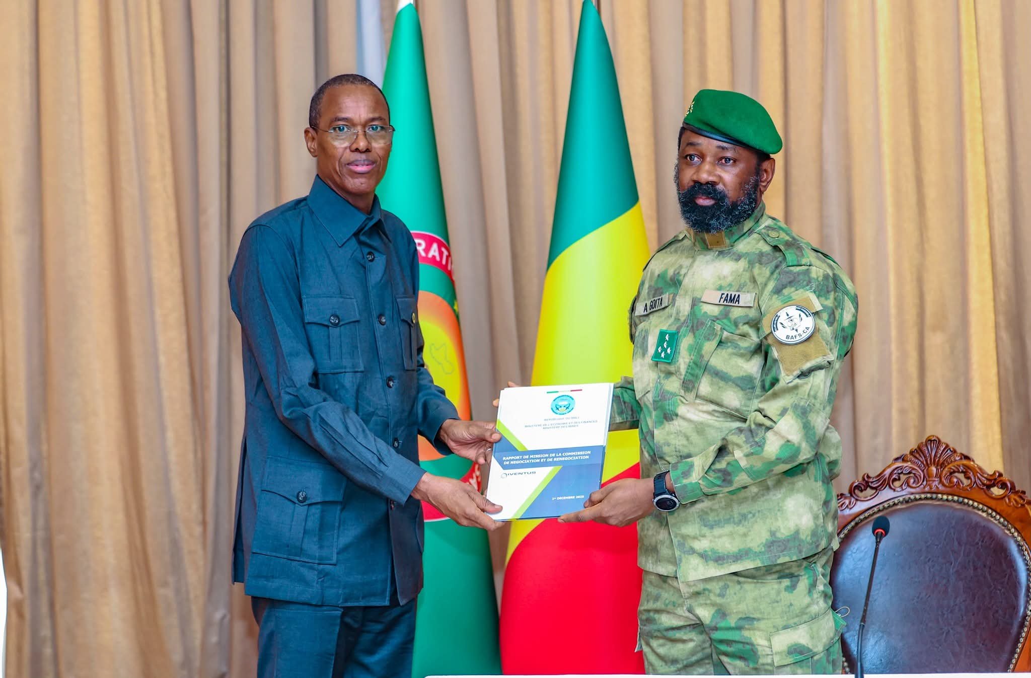 Mali : clôture des négociations minières et recouvrement record