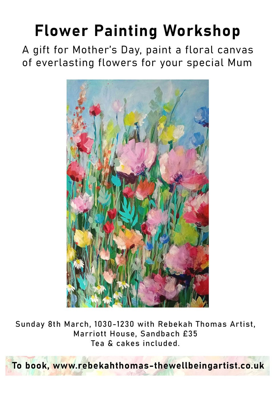 Mother's Day Flower Painting Workshop