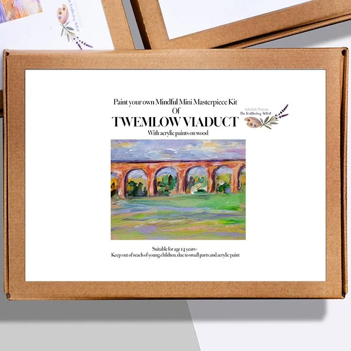Mindful Mini Masterpiece Painting Kit (Twemlow Viaduct) MADE TO ORDER