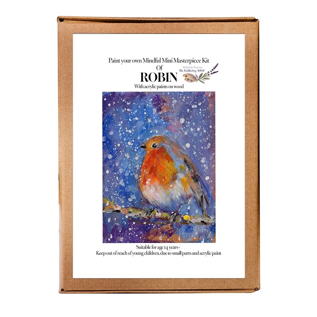 Mindful Mini Masterpiece Painting Kit (Robin) MADE TO ORDER