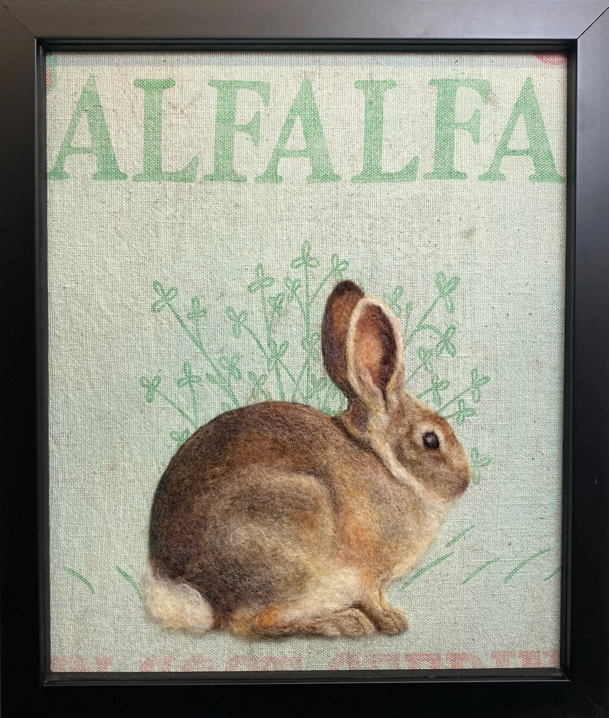 Alfalfa Rabbit
10" x 12" 
$400 SOLD