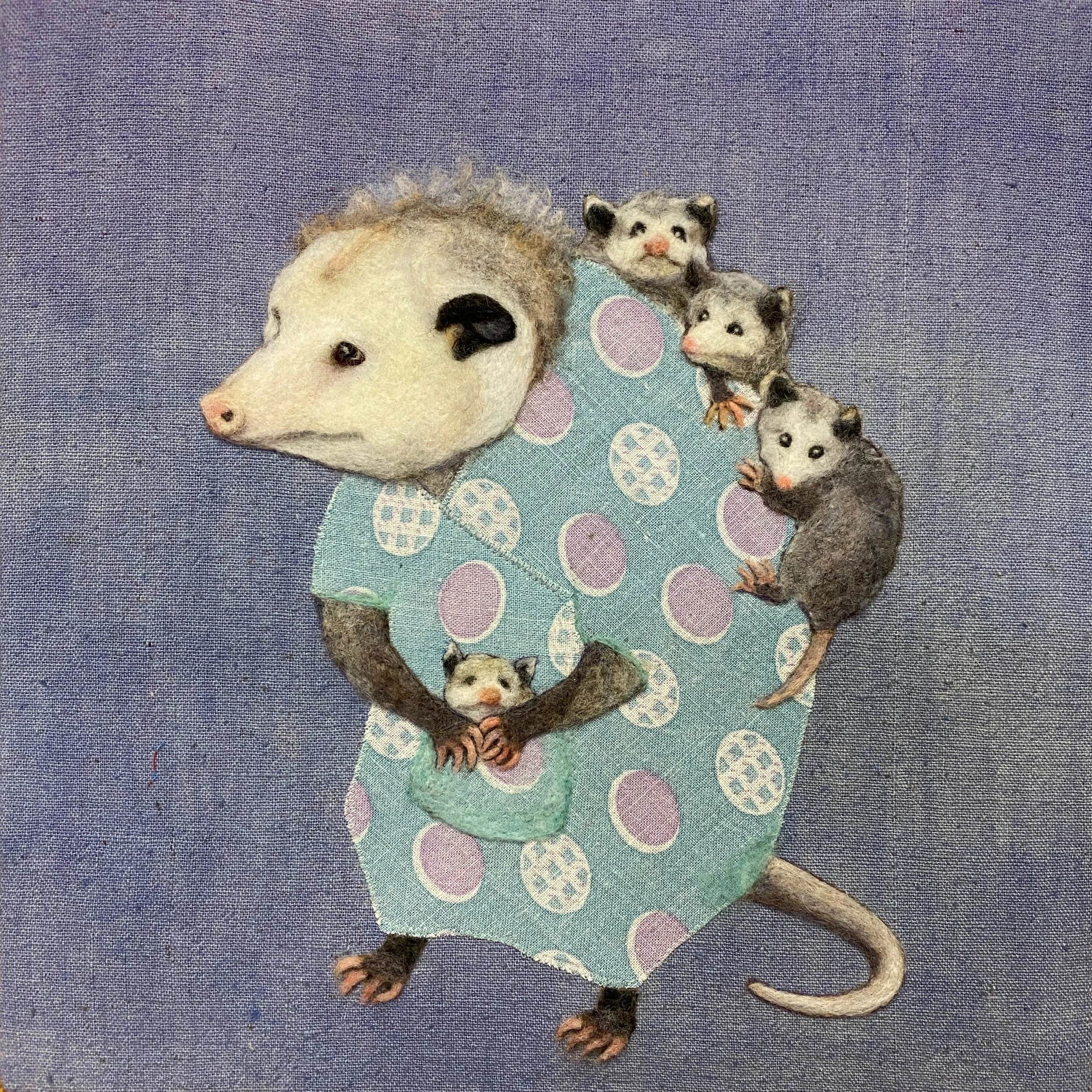 Momma Possum
12" x 12"