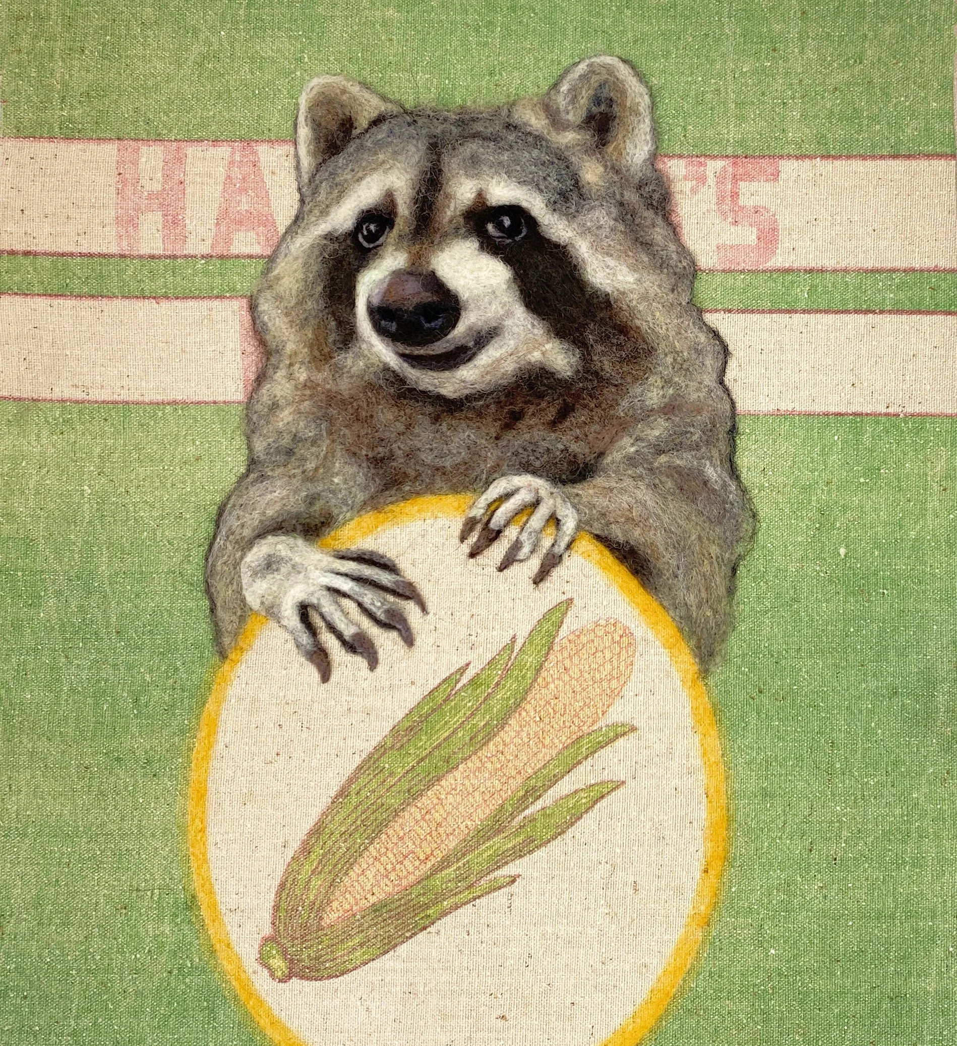 Happy Raccoon
14" x 20"