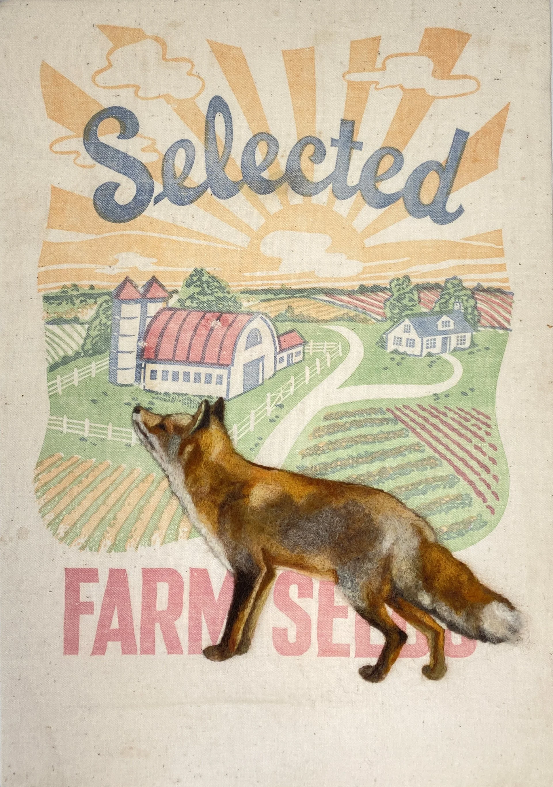 Farm Fox
14" x 20"