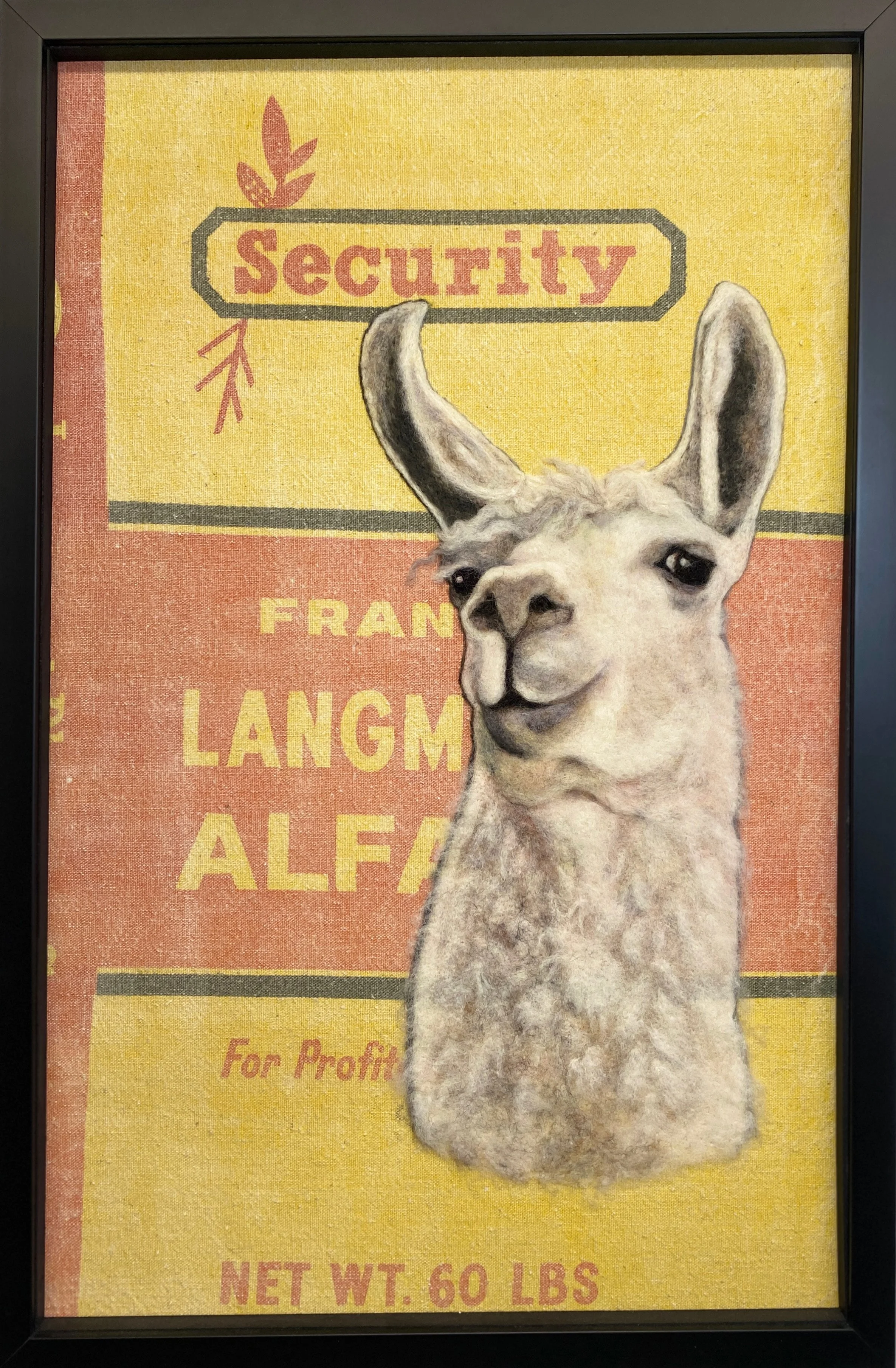 Alpha Llama
14" x 22"
$700