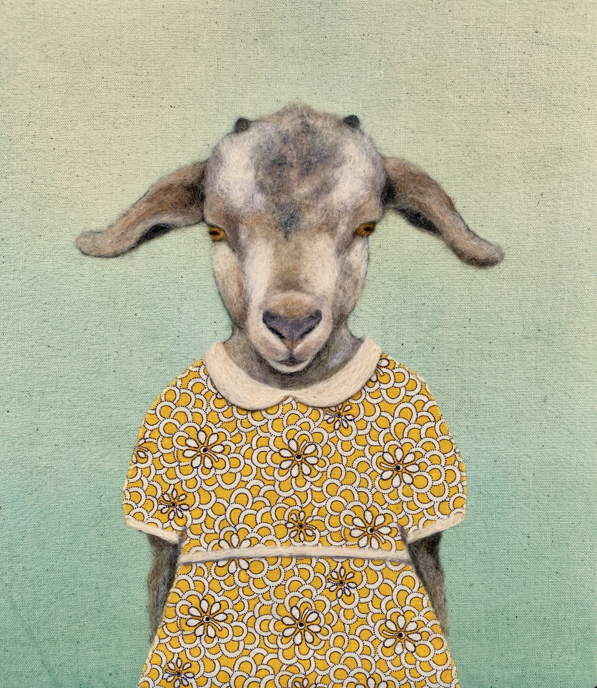 Daisy Goat Girl
12" x 14"