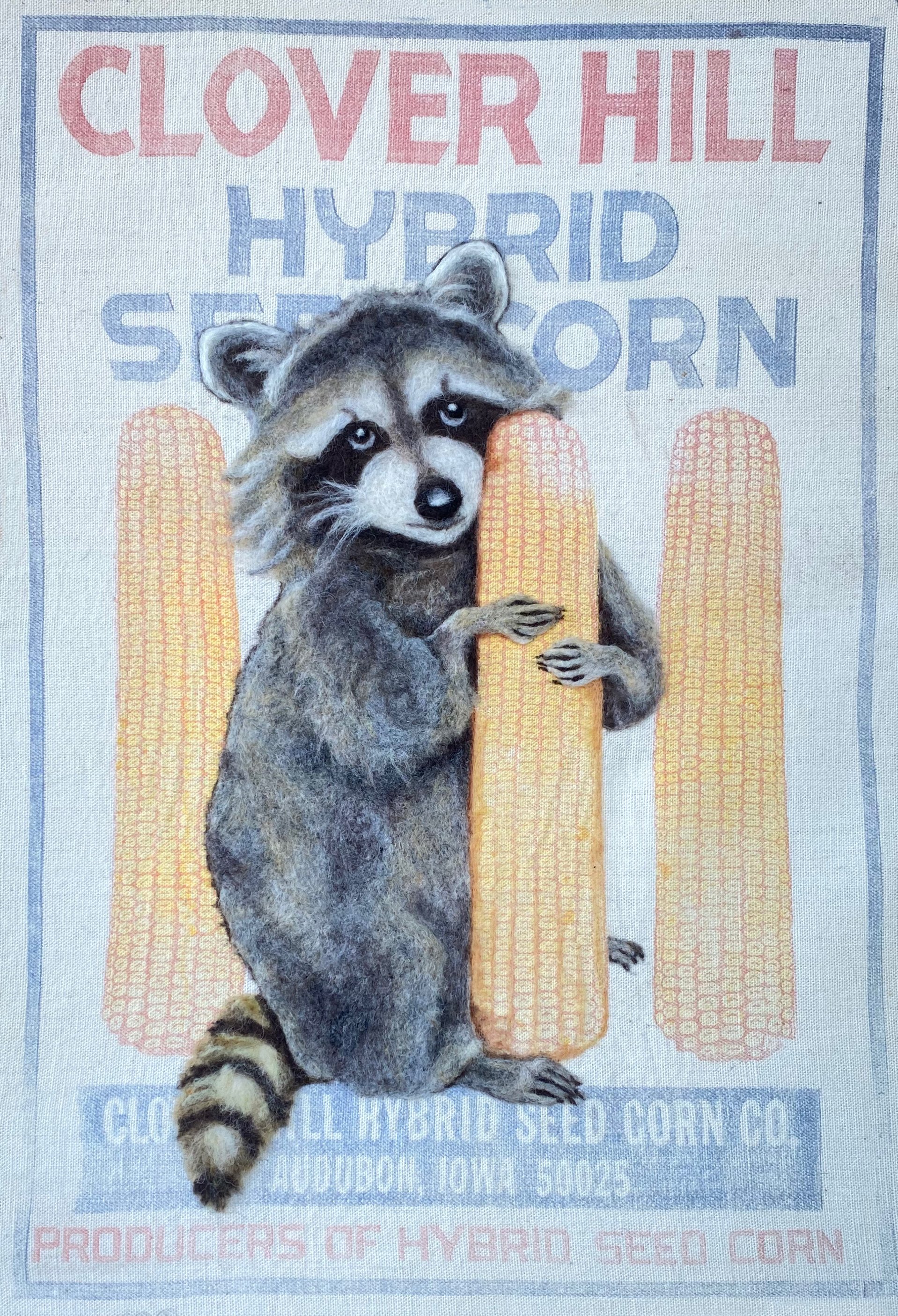 Corn Raccoon
14" x 22"