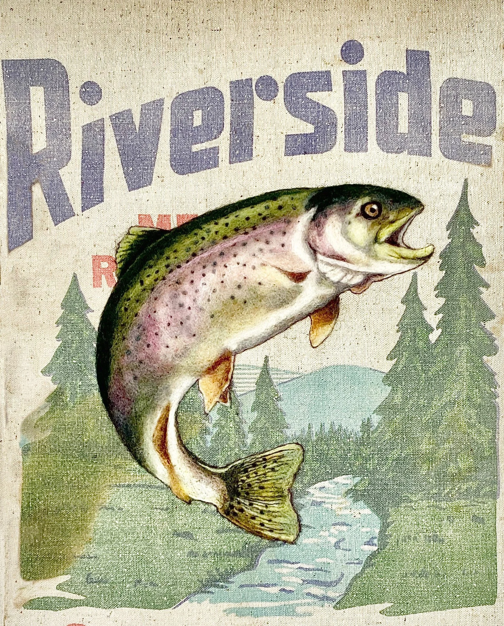 Riverside Trout
14" x 22"