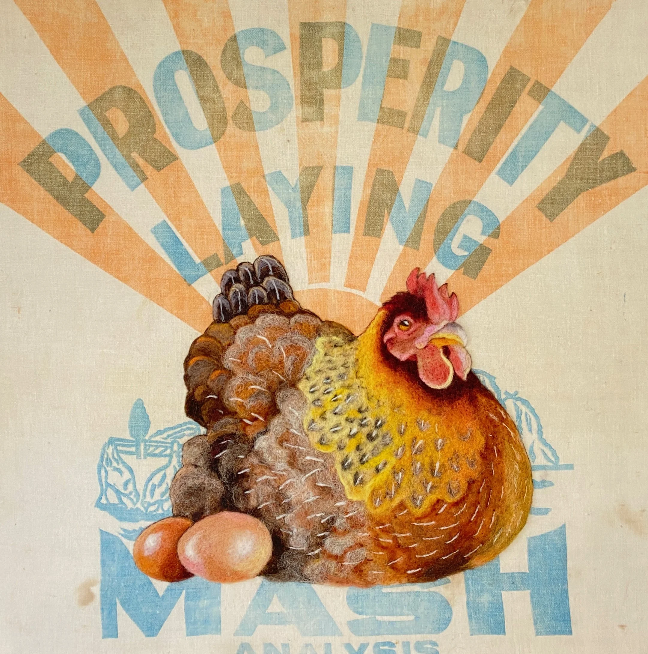 Prosperity Hen
18" x 22"
