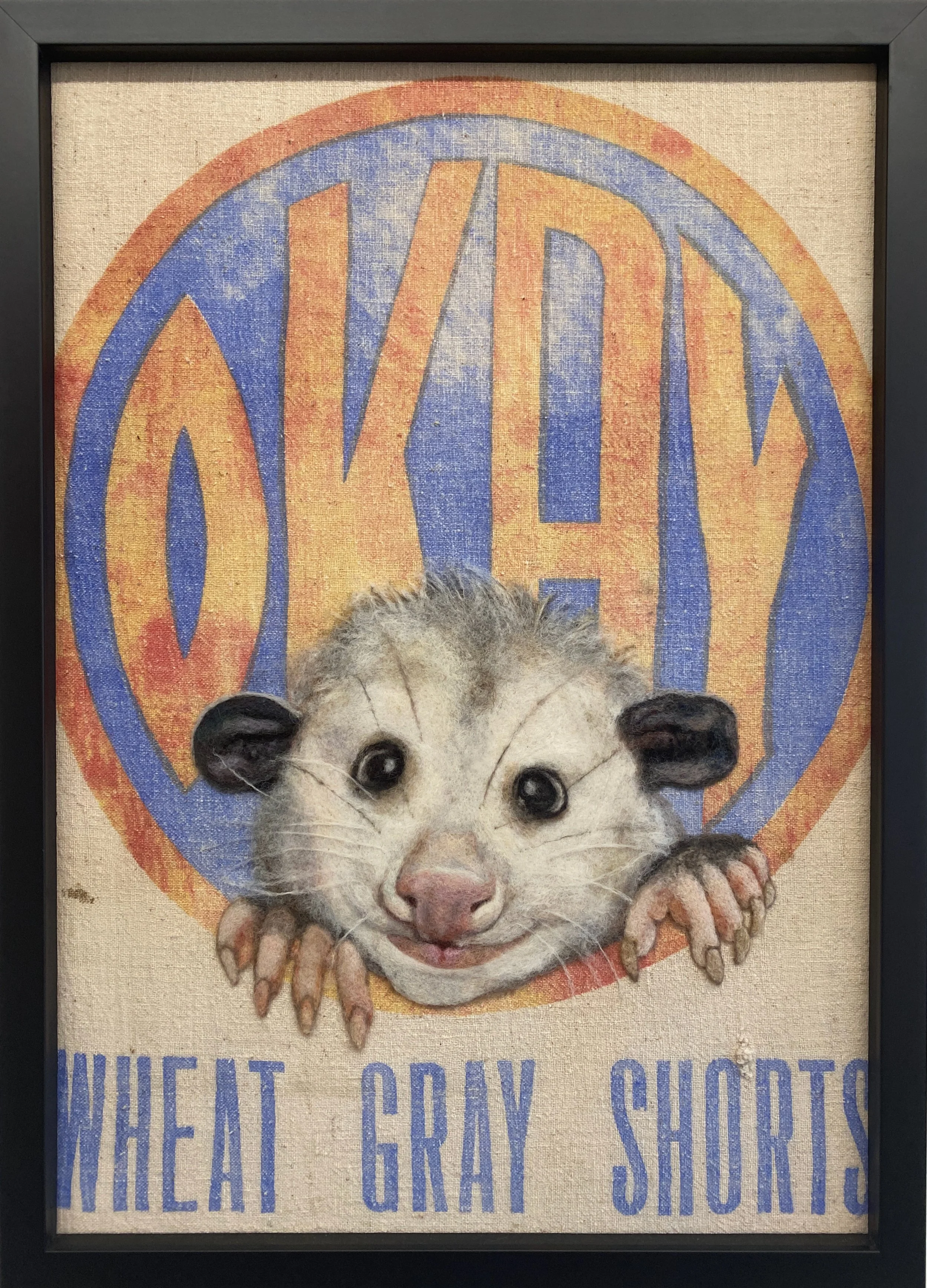 Okay Possum
14" x 20"
$700