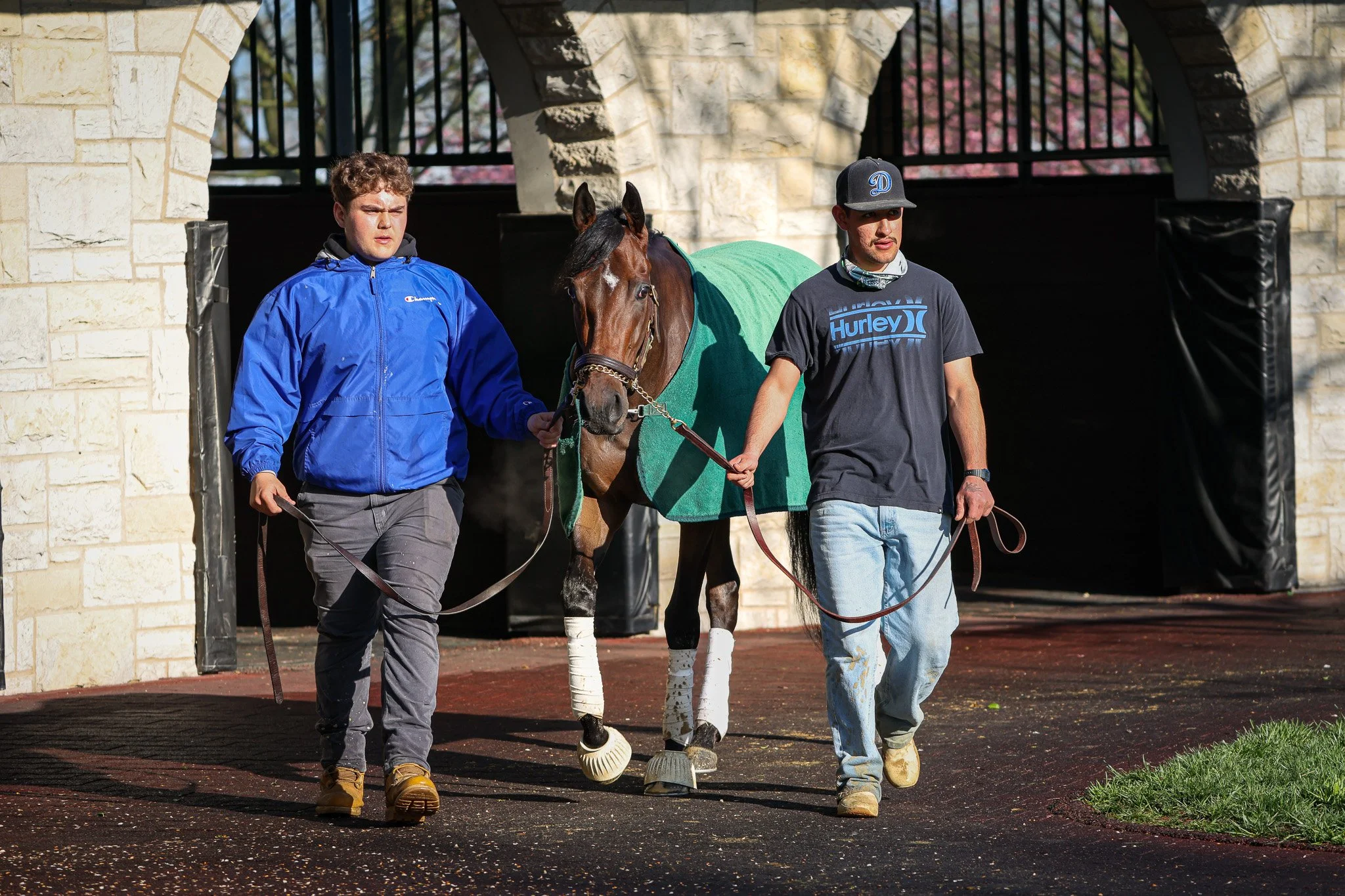  Keeneland paddock school April 2025 