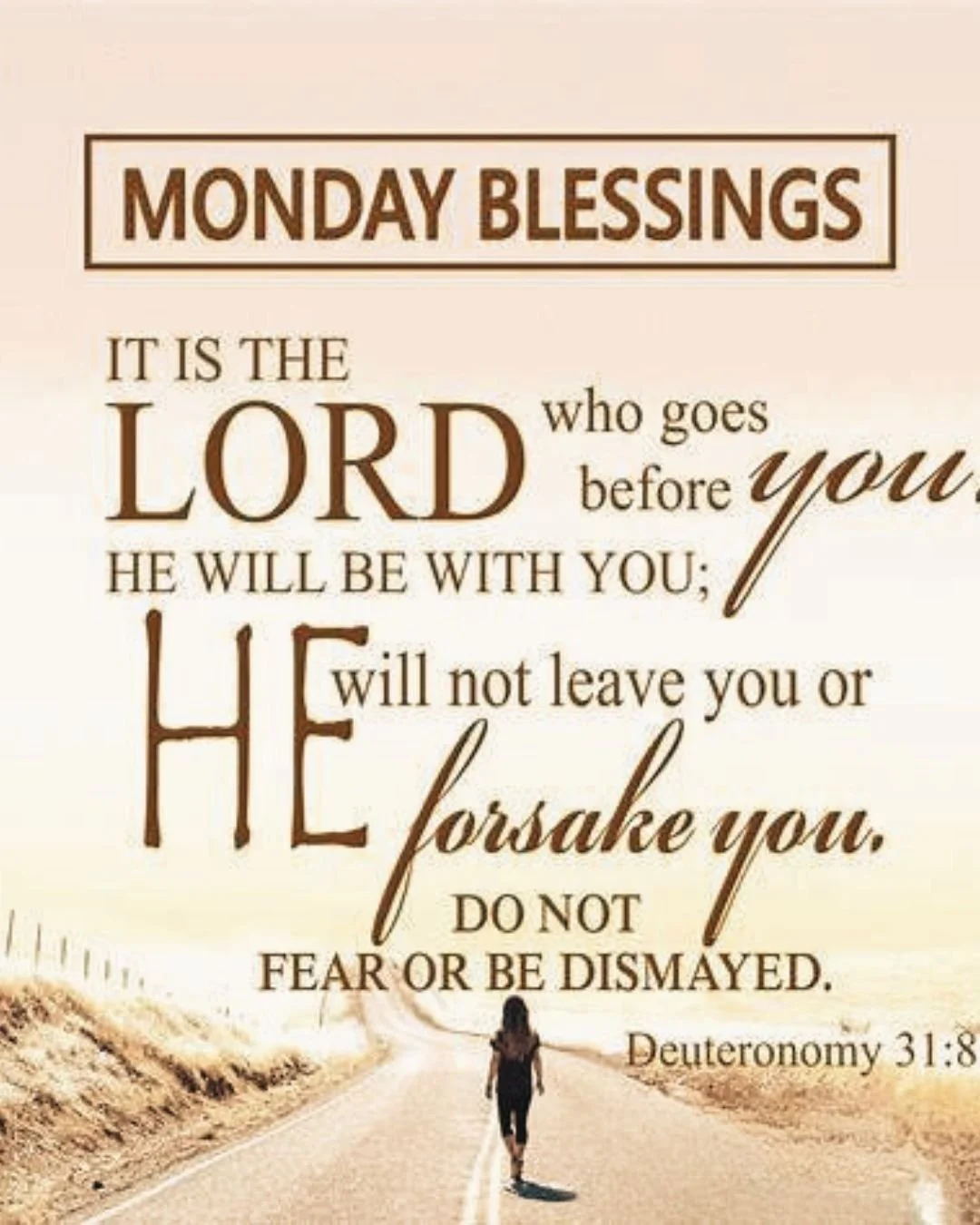 As we step into a new week, let this promise be your anchor: the Lord leads ahead, walks beside you, and never lets go. 

#MondayMotivation #Faith #BibleVerse #Deut31v8 #GodIsWithYou #SummitPaideiaAcademy