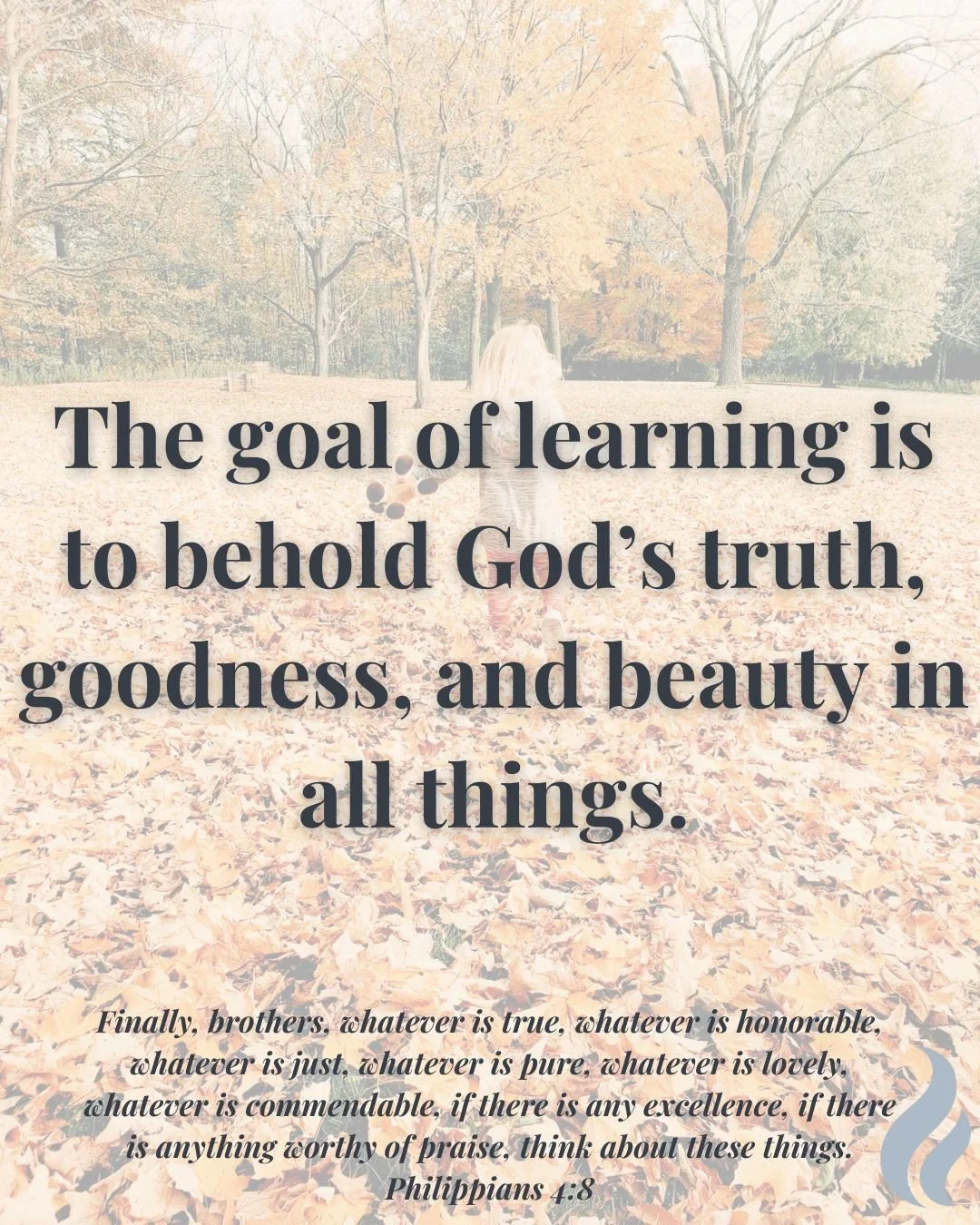 In a noisy world, we pause to behold what is true, good, and beautiful.

Classical and Charlotte Mason education trains children to recognize God&rsquo;s fingerprints in every subject &mdash; to see math as order, literature as empathy, science as wo