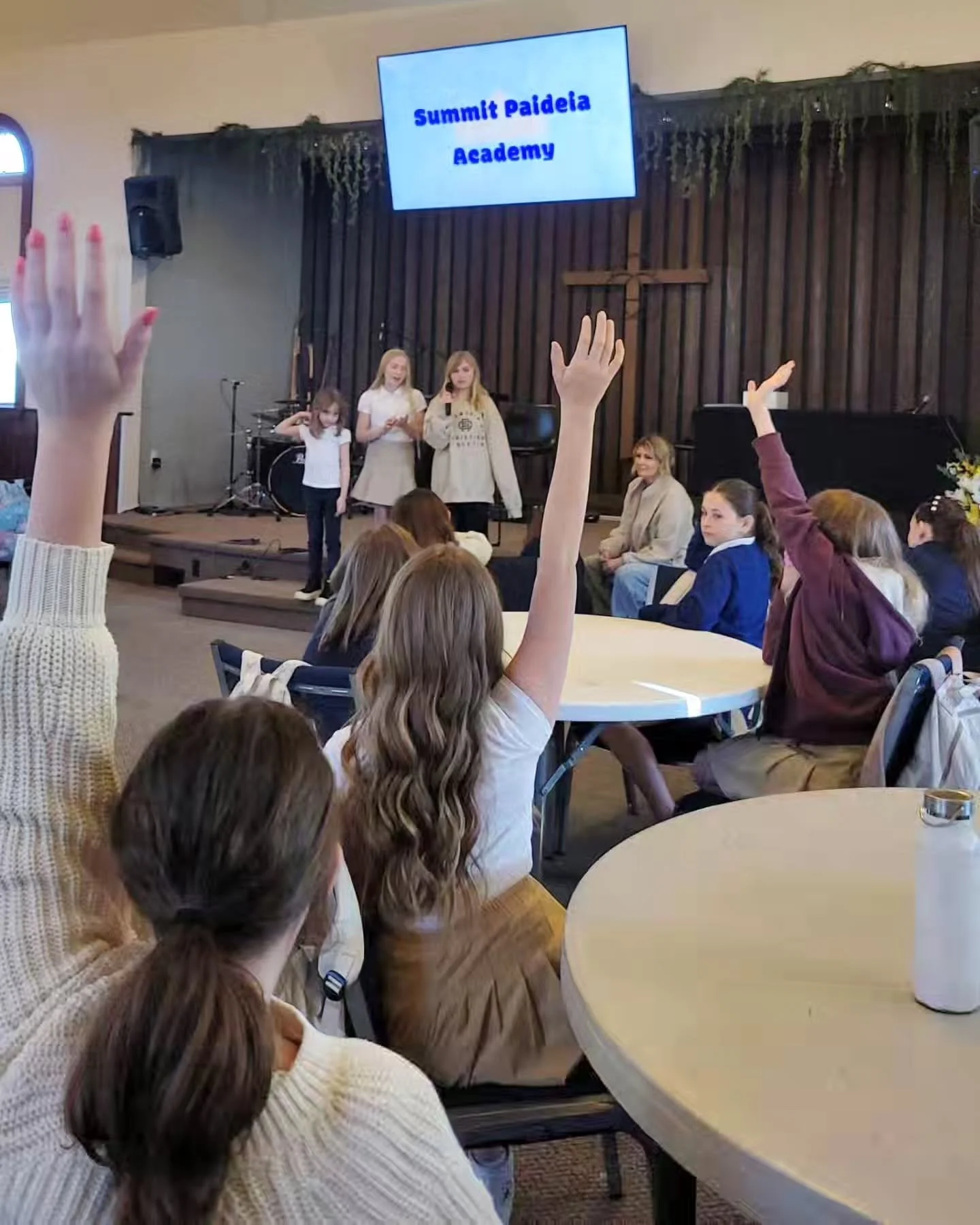 When students learn to ask good questions &mdash; not just give right answers &mdash; they're being formed for a lifetime of wisdom.

At SPA, our multi-age classrooms give students something most schools can't: the chance to speak, listen, debate, an