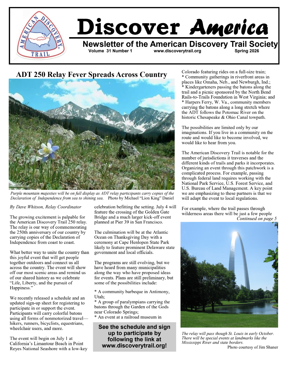 Spring 2026 Newsletter